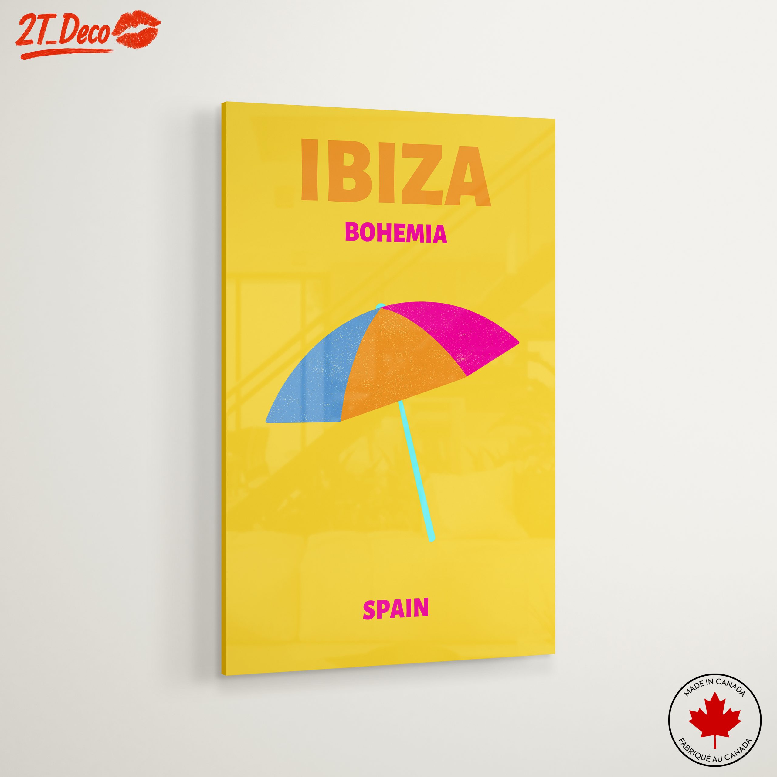 Colorful Bohemian Ibiza Beach Umbrella - Image 6