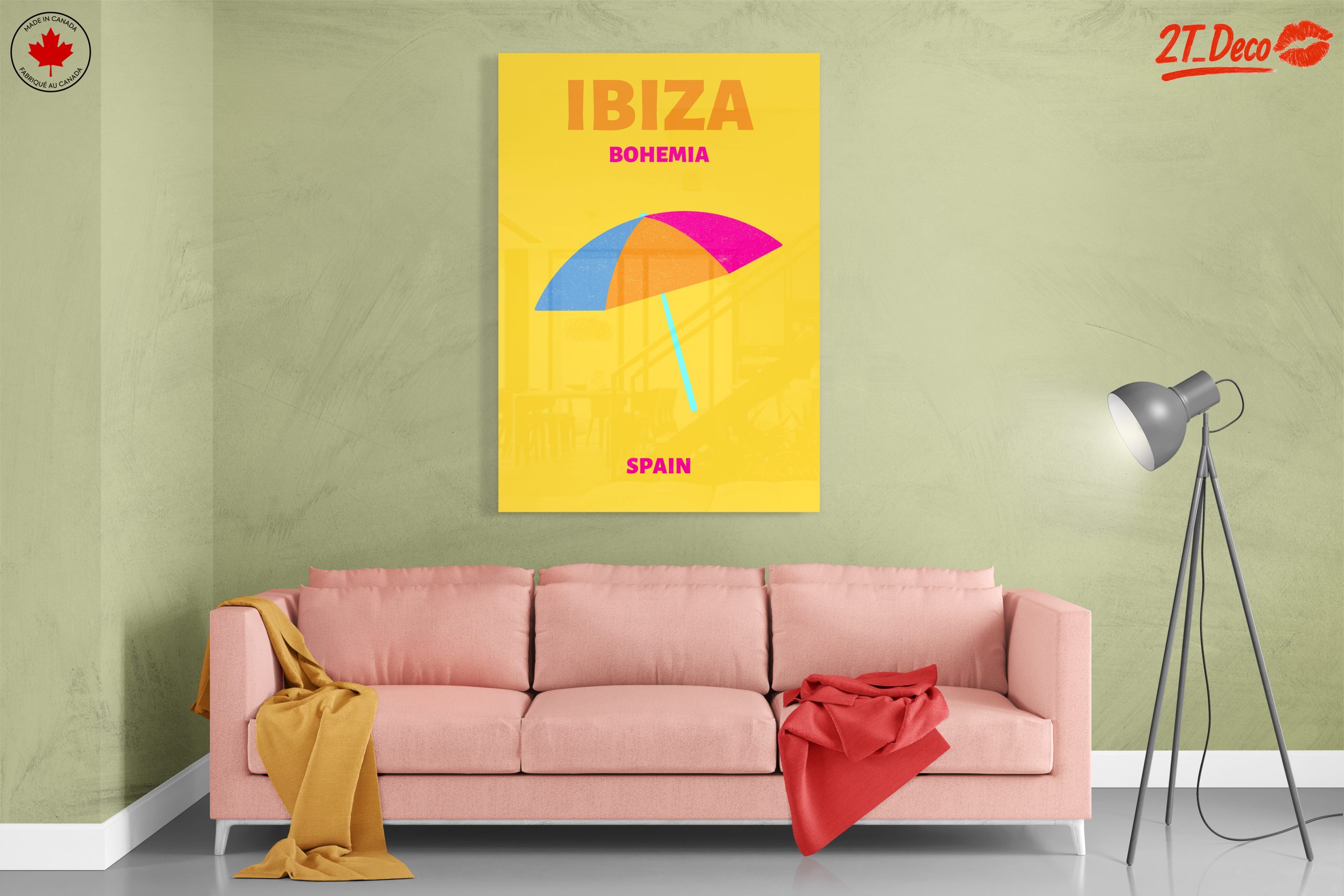 Colorful Bohemian Ibiza Beach Umbrella - Image 7