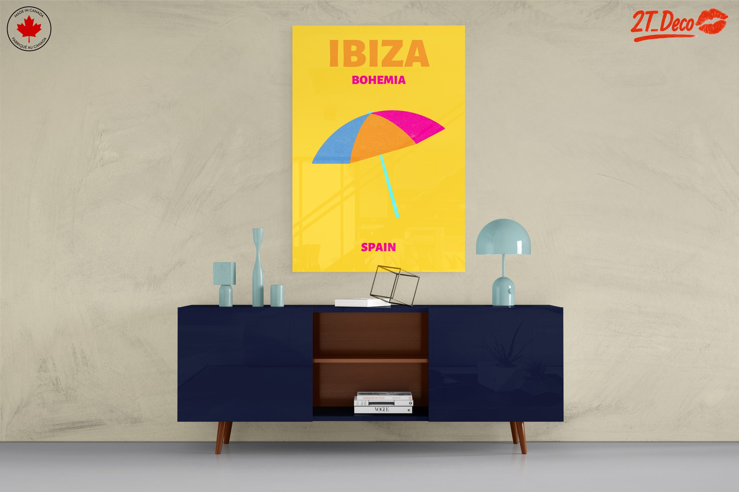 Colorful Bohemian Ibiza Beach Umbrella - Image 8