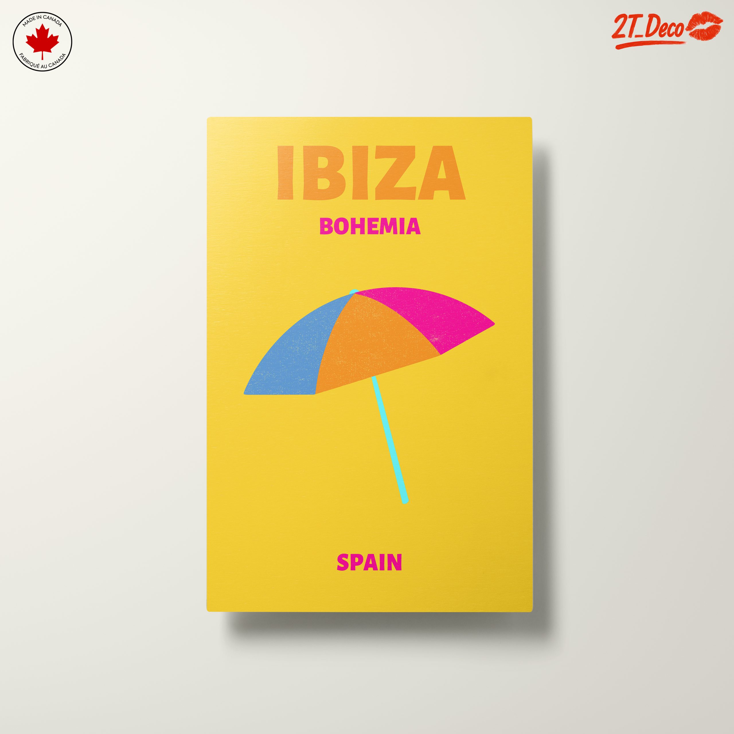 Colorful Bohemian Ibiza Beach Umbrella - Image 10