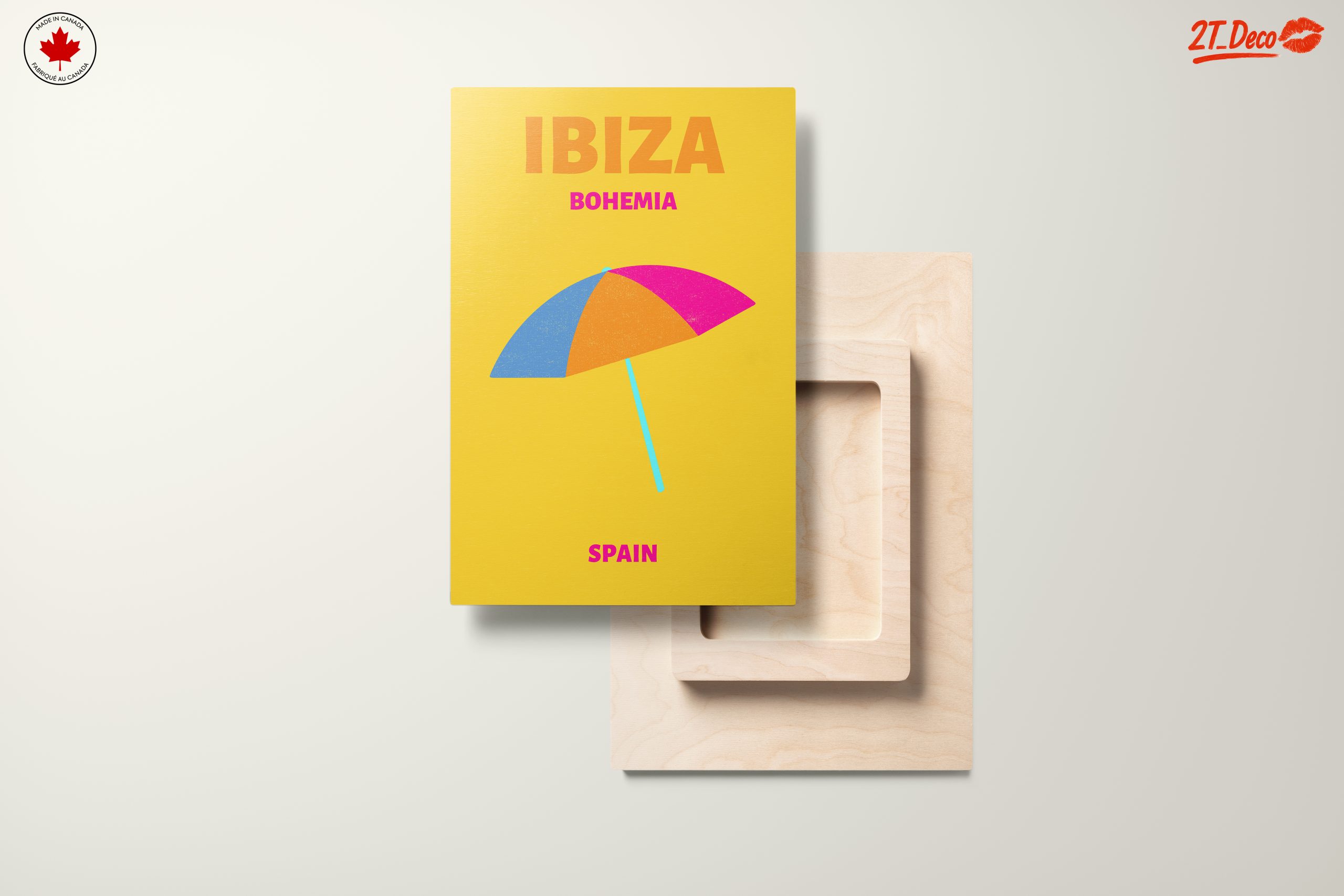 Colorful Bohemian Ibiza Beach Umbrella - Image 11