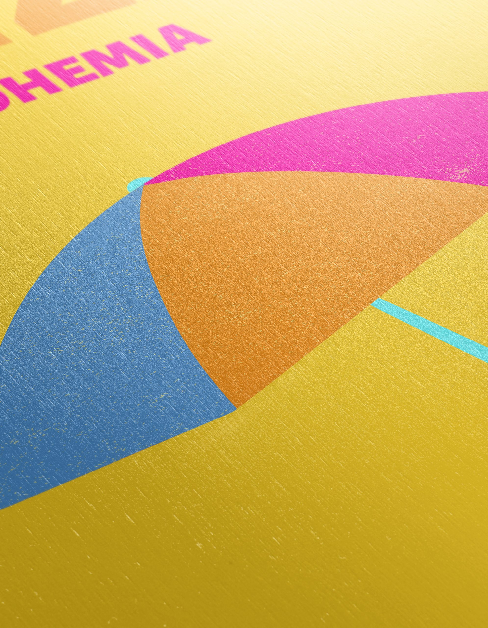 Colorful Bohemian Ibiza Beach Umbrella - Image 12