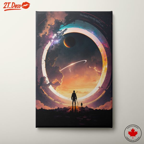 Futuristic Space Exploration Landscape