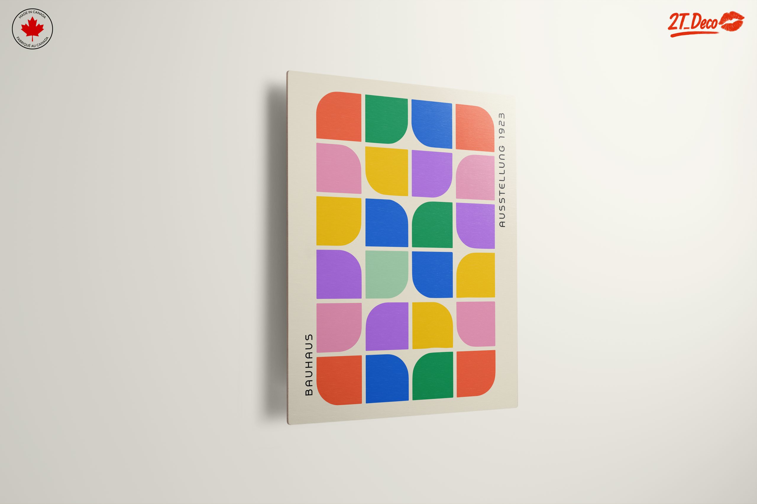 Colorful Bauhaus Art with Geometric Shapes - Image 13