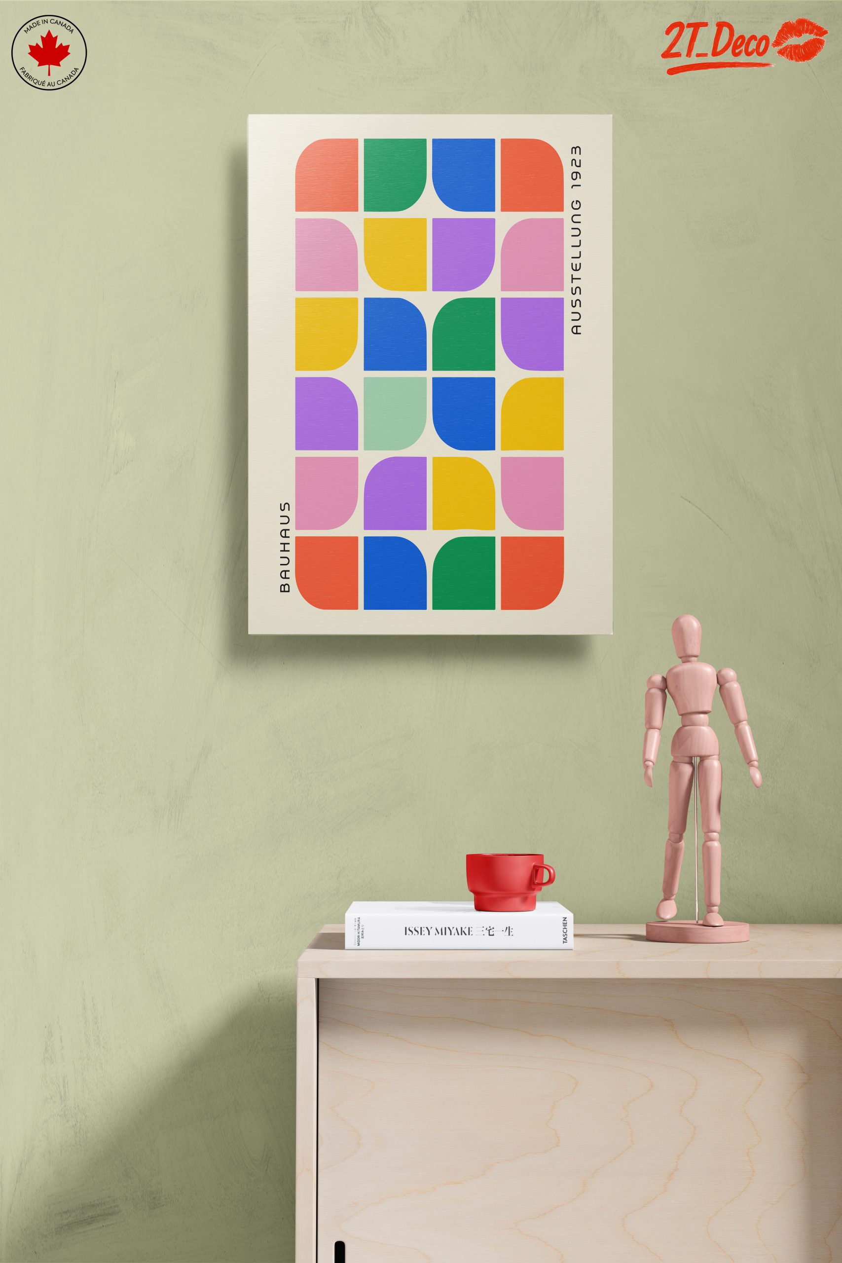 Colorful Bauhaus Art with Geometric Shapes - Image 14