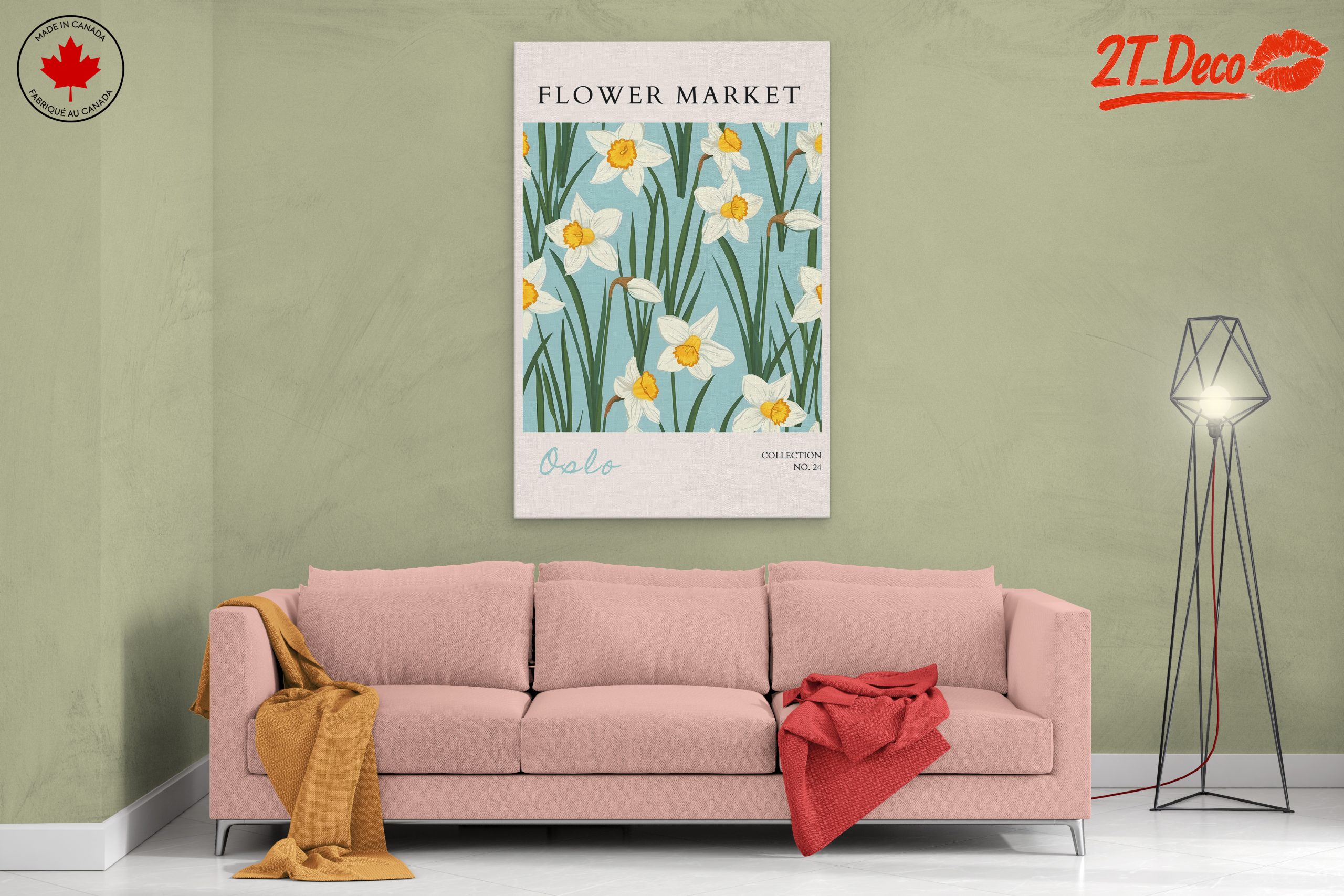 Flower Market Decor Featuring Beautiful Daffodils - Image 2
