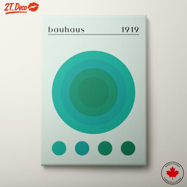 Bauhaus Geometric Design Art from 1919