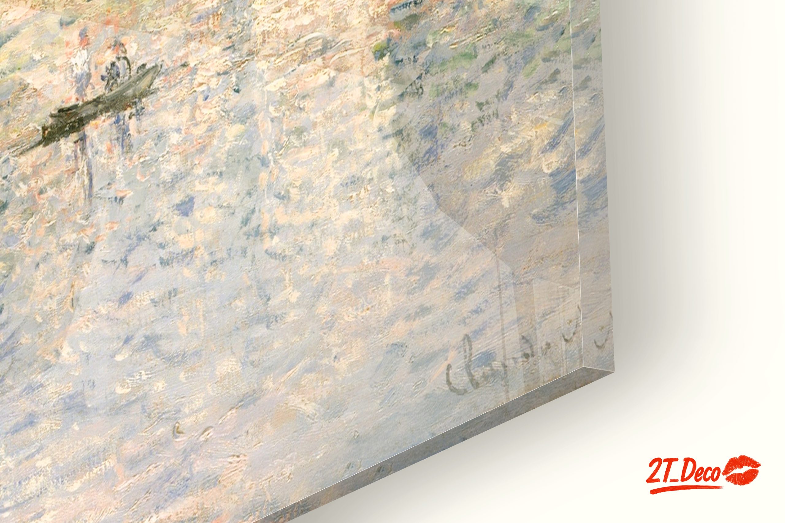 Serene Abstract Landscape with Water Reflection - Image 9