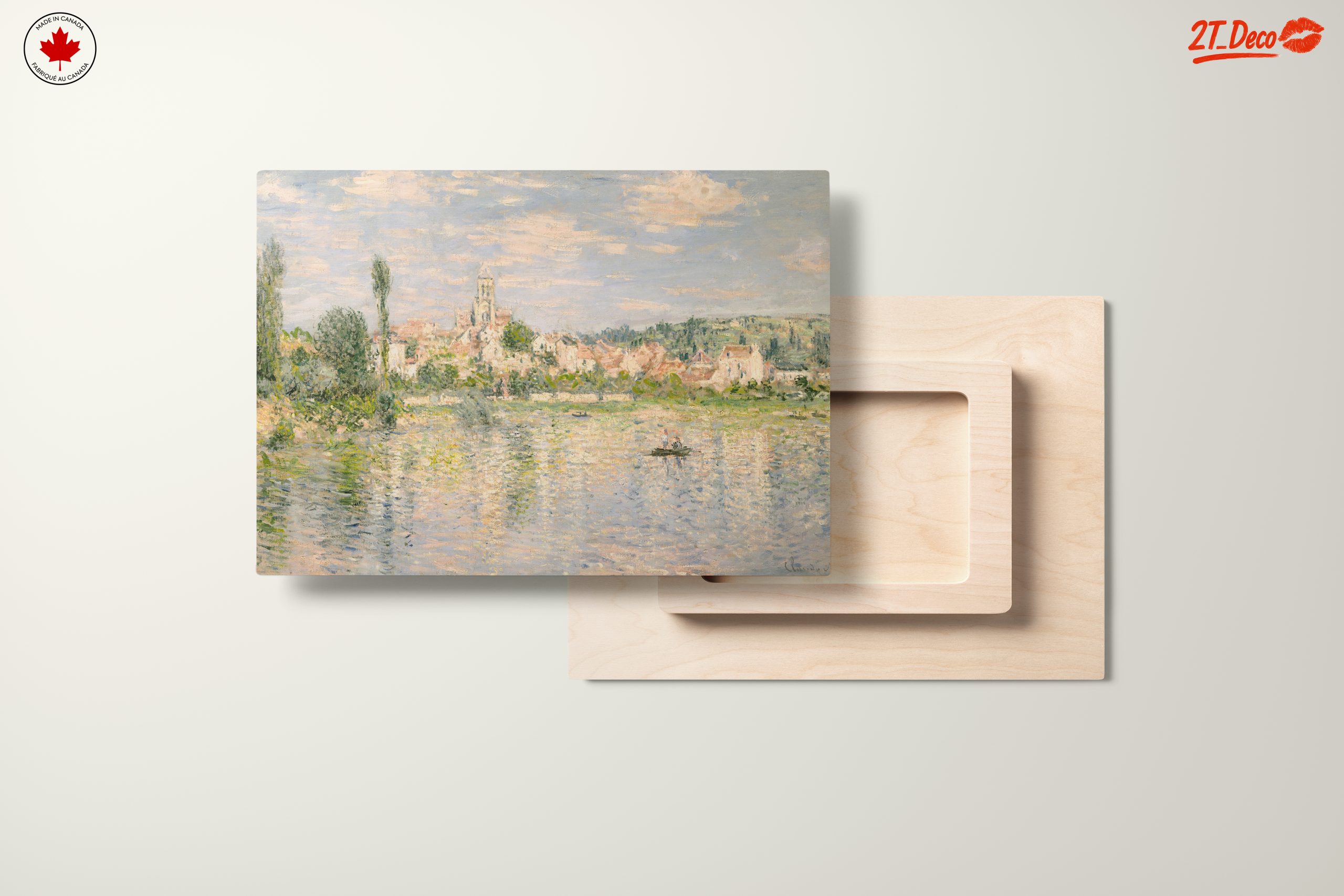 Serene Abstract Landscape with Water Reflection - Image 11
