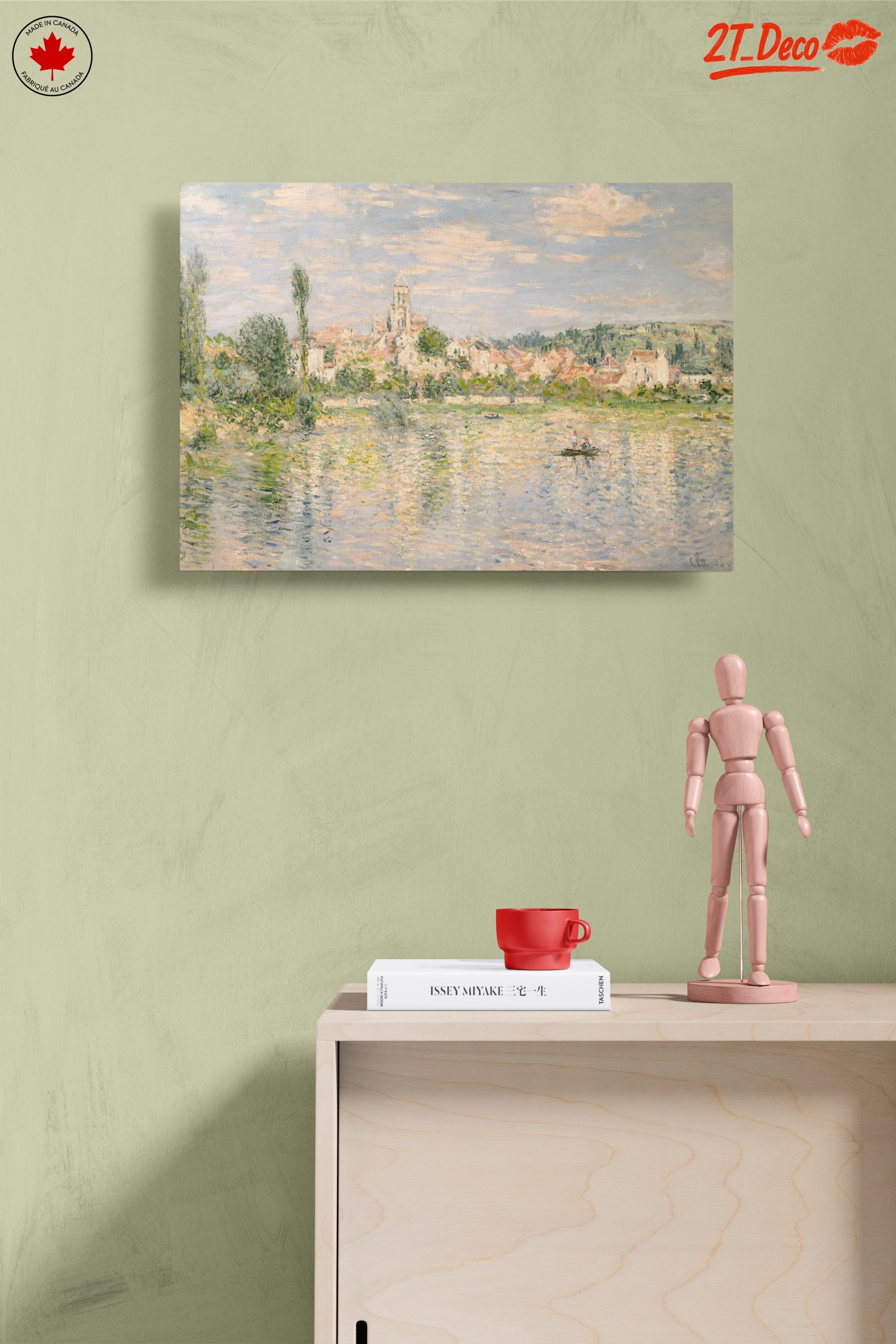 Serene Abstract Landscape with Water Reflection - Image 14