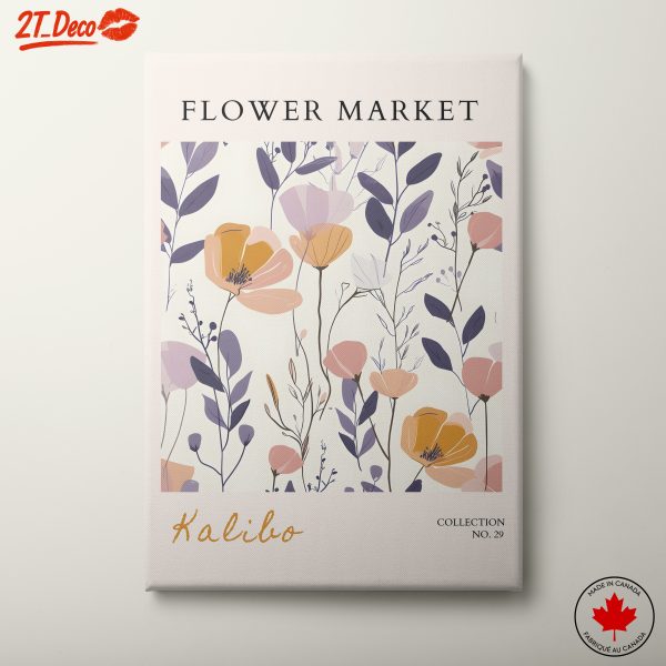 Flower Market Botanical Art 6
