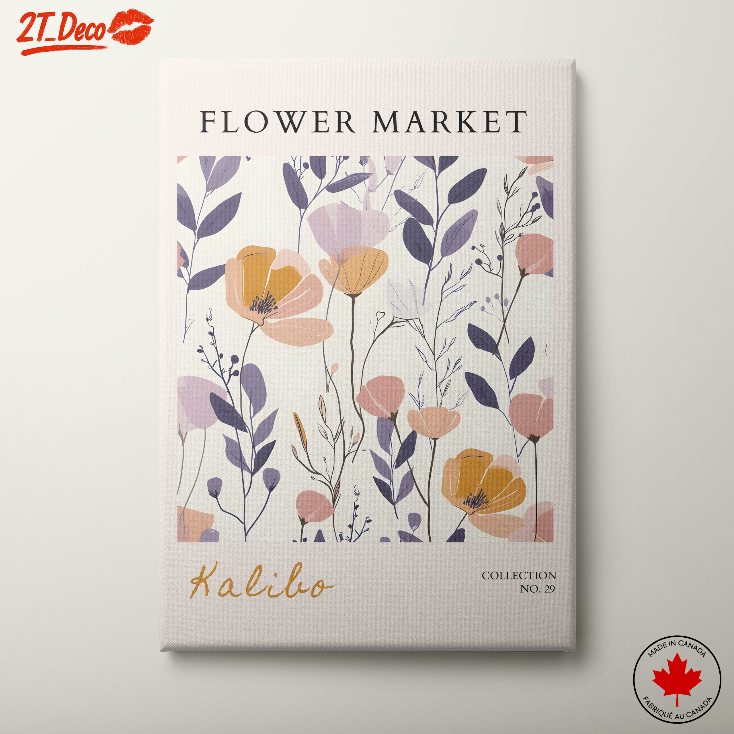 Flower Market Botanical Art 6