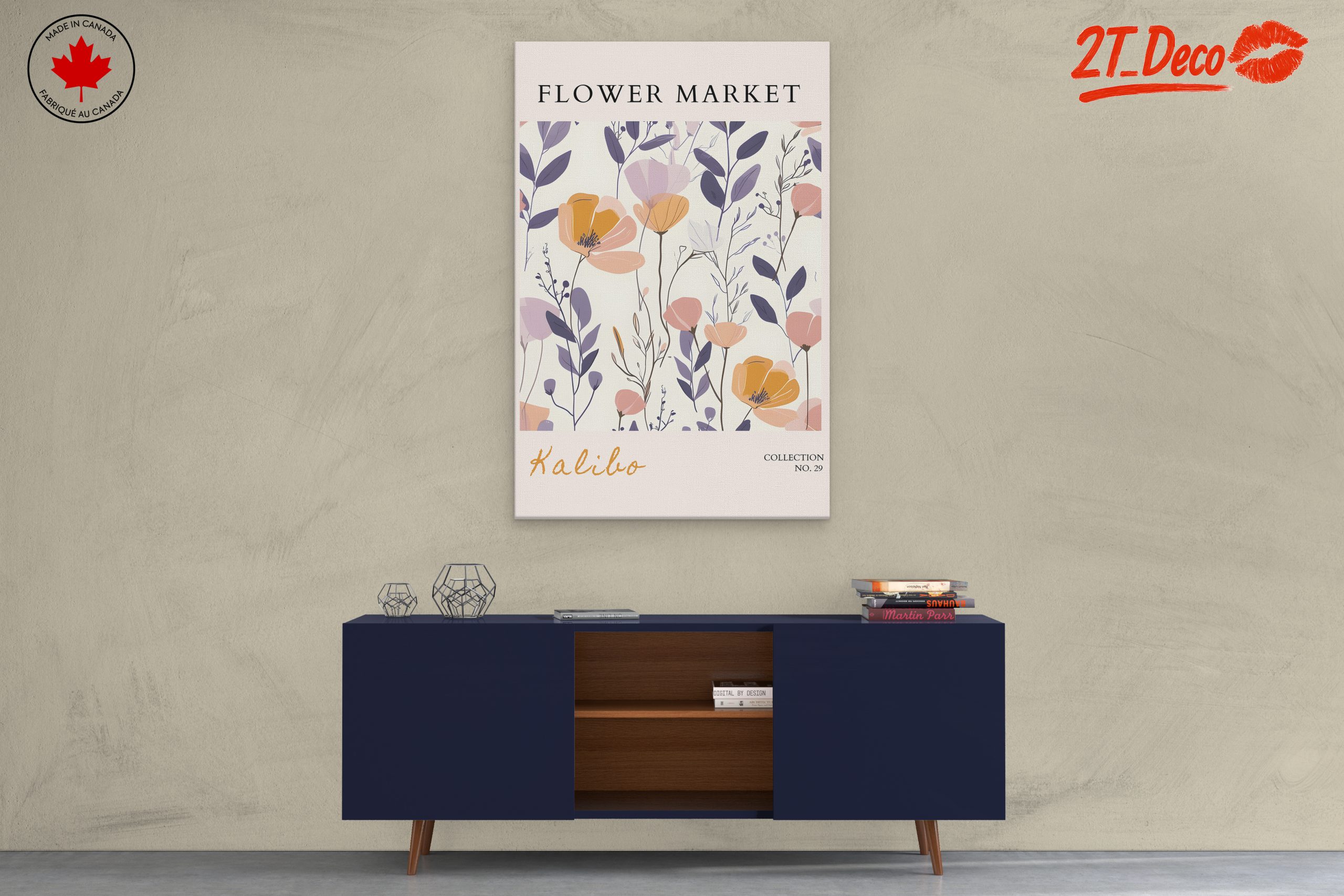 Flower Market Botanical Art 6 - Image 3