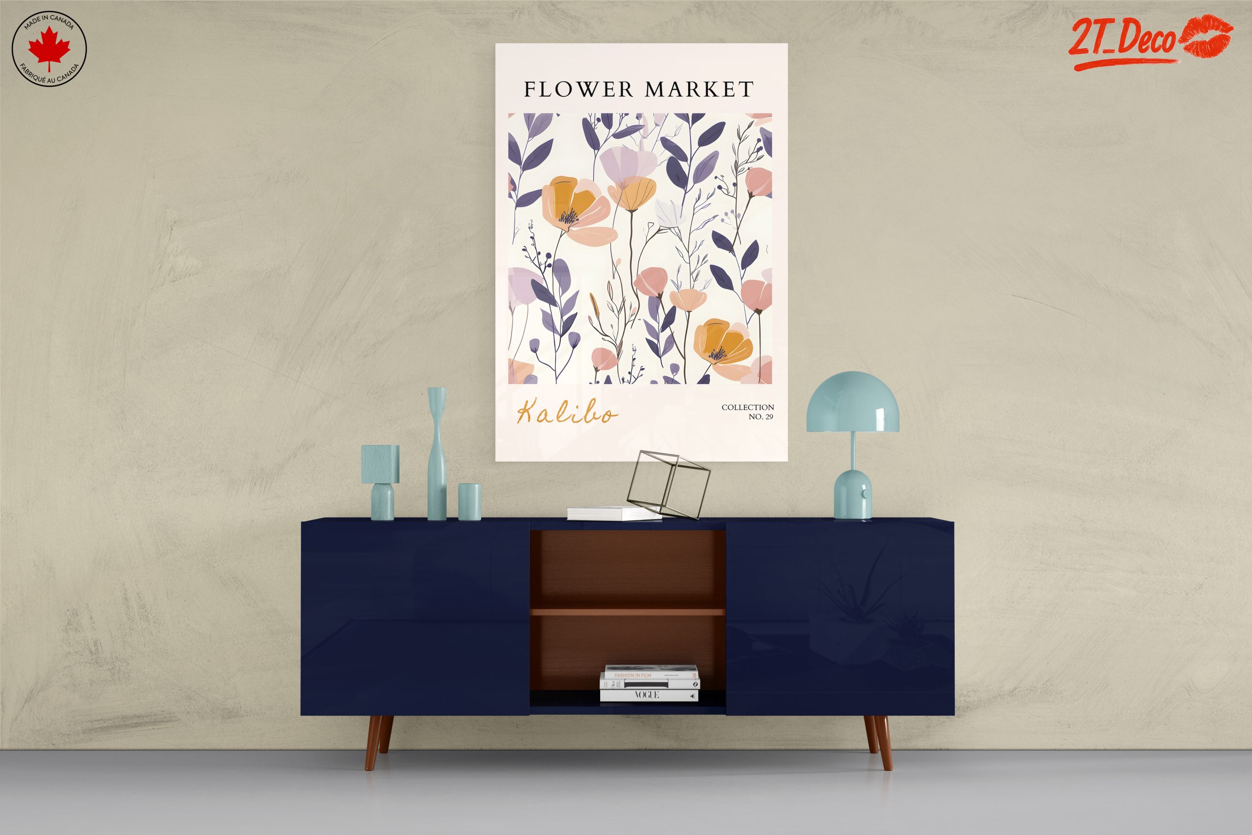 Flower Market Botanical Art 6 - Image 8