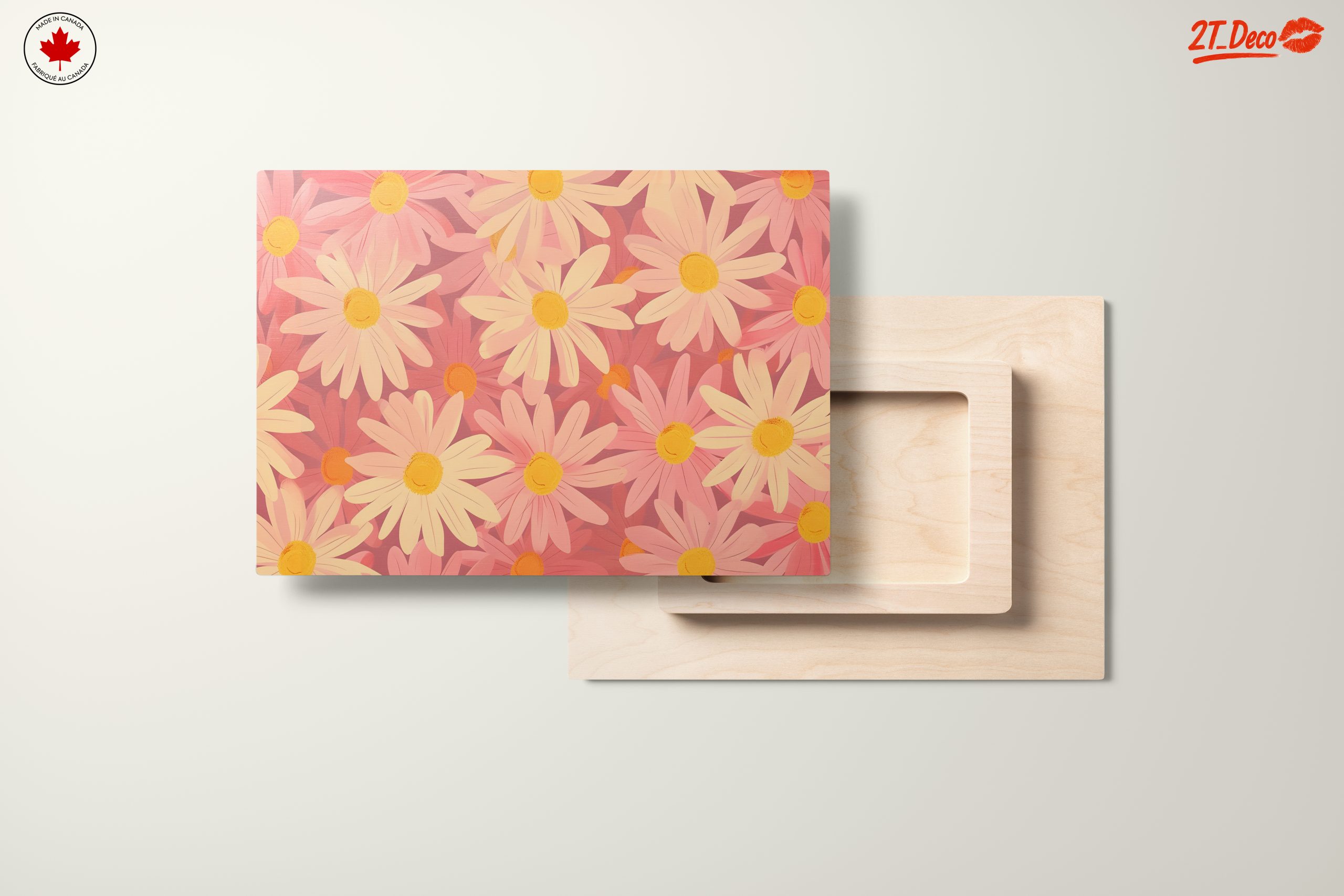 Vibrant Floral Art with Daisies - Image 11