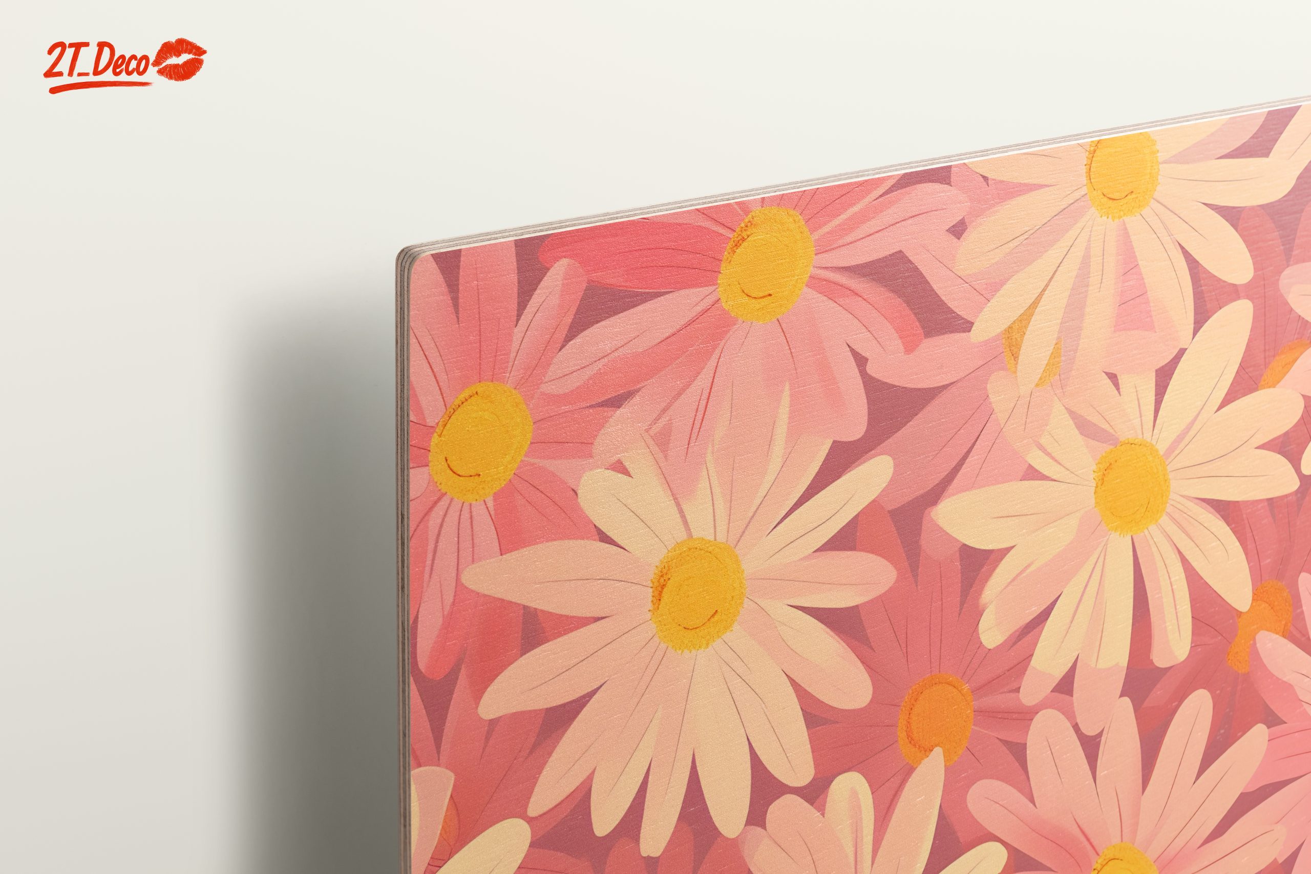 Vibrant Floral Art with Daisies - Image 15
