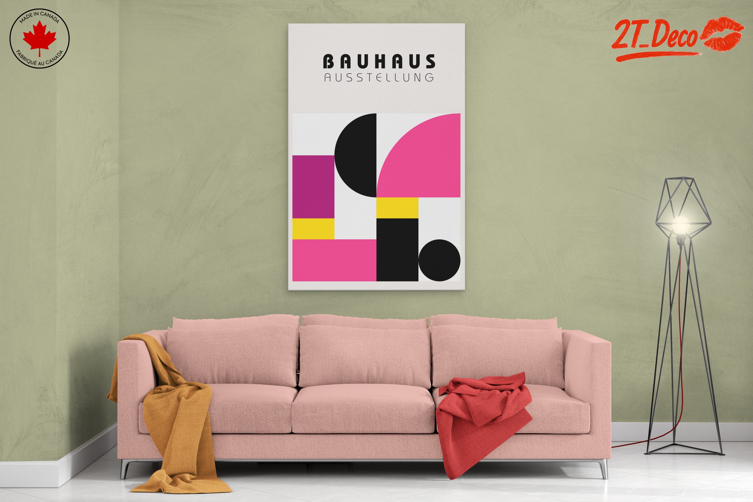 Bauhaus Exhibition Inspired Artwork 3 - Image 2