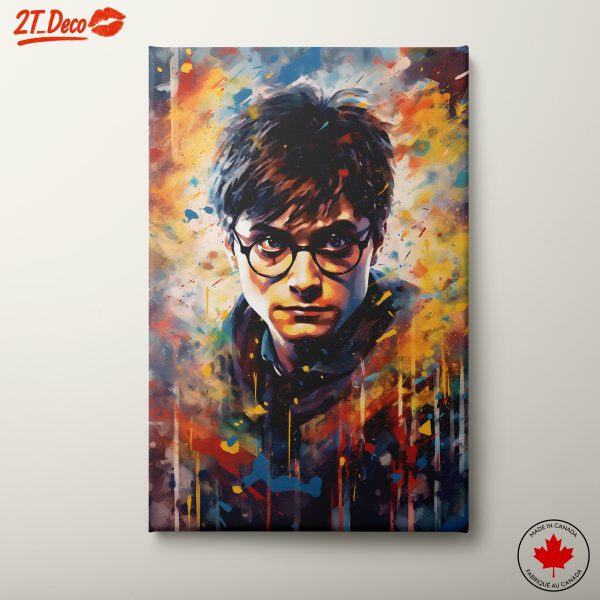 Stylized Harry Potter Character Artwork