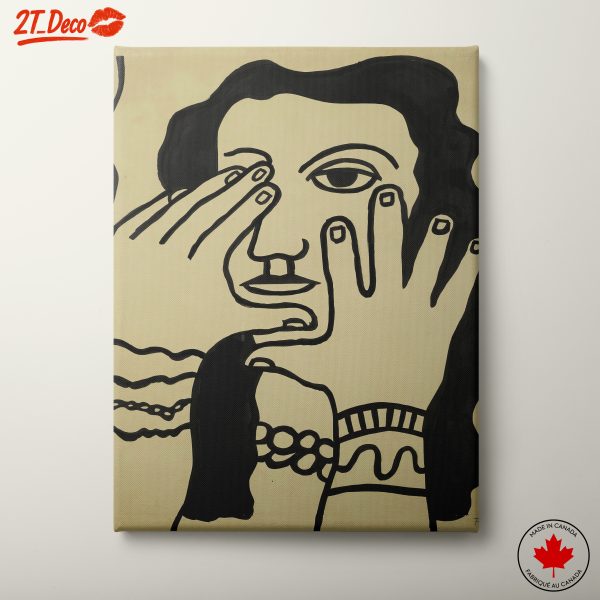 Stylized Abstract Figure Art 5