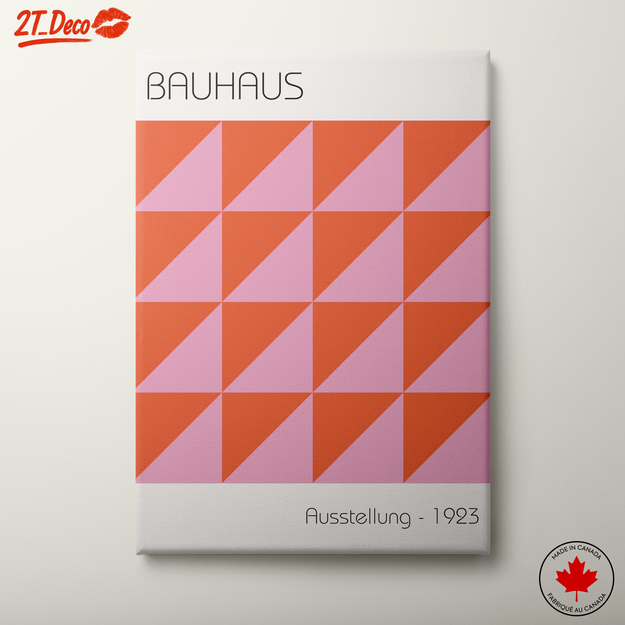 Bauhaus Geometric Art Exhibition 1923