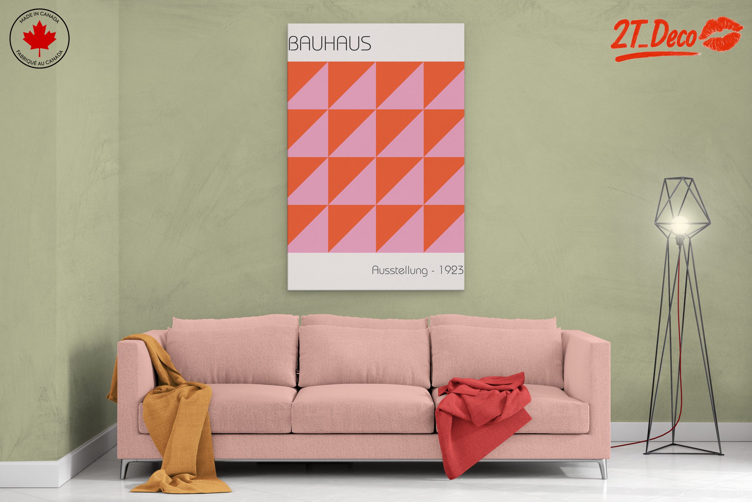 Bauhaus Geometric Art Exhibition 1923 - Image 2