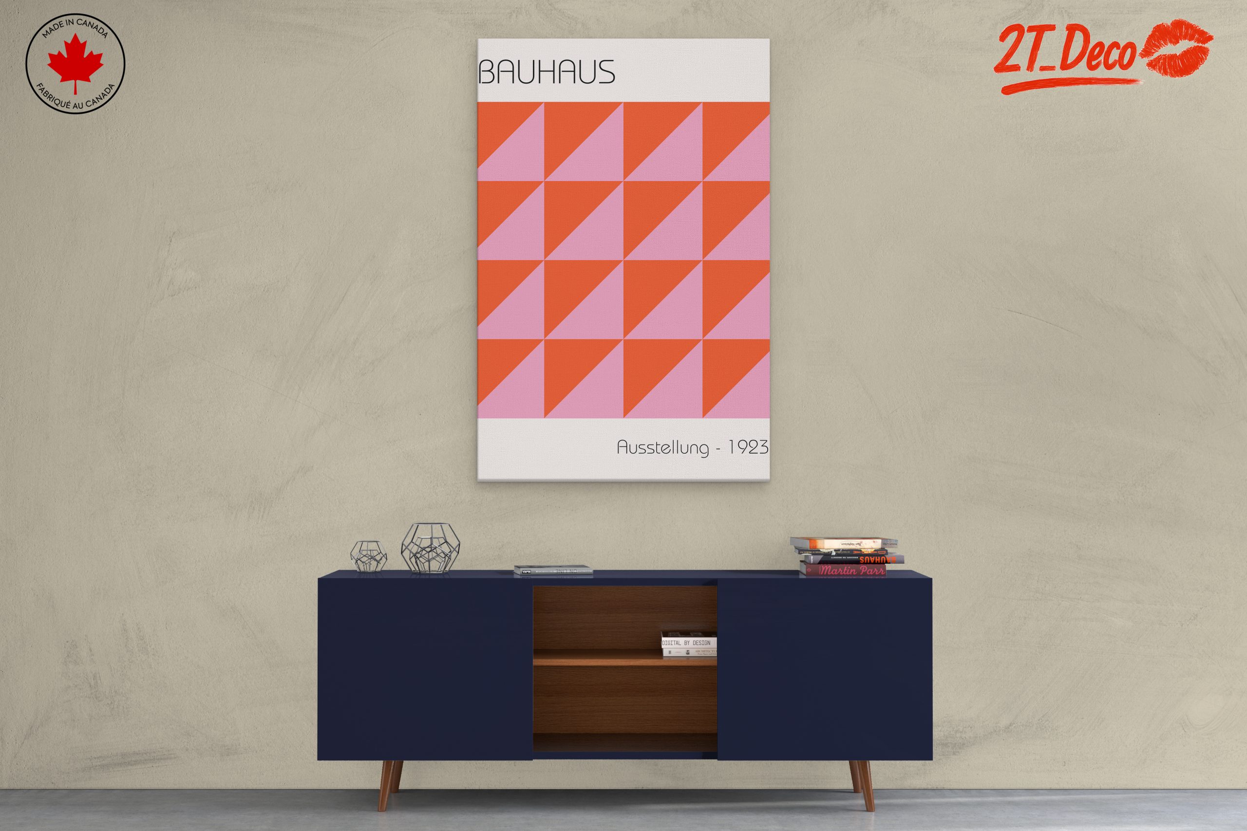 Bauhaus Geometric Art Exhibition 1923 - Image 3