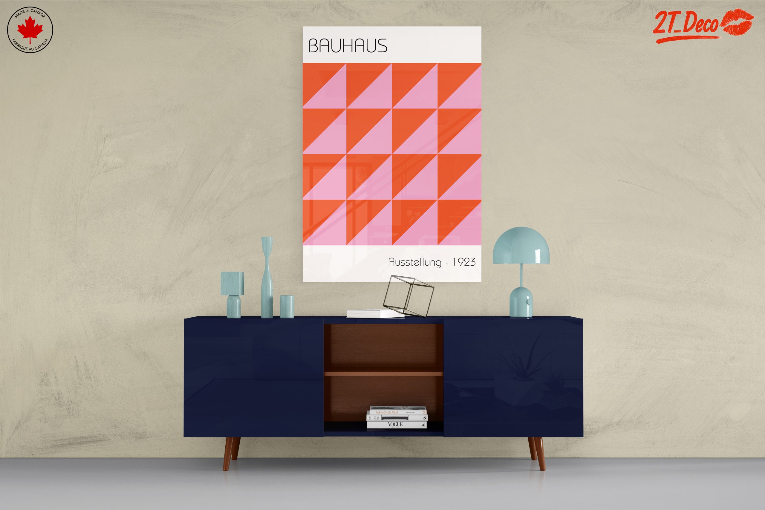 Bauhaus Geometric Art Exhibition 1923 - Image 8