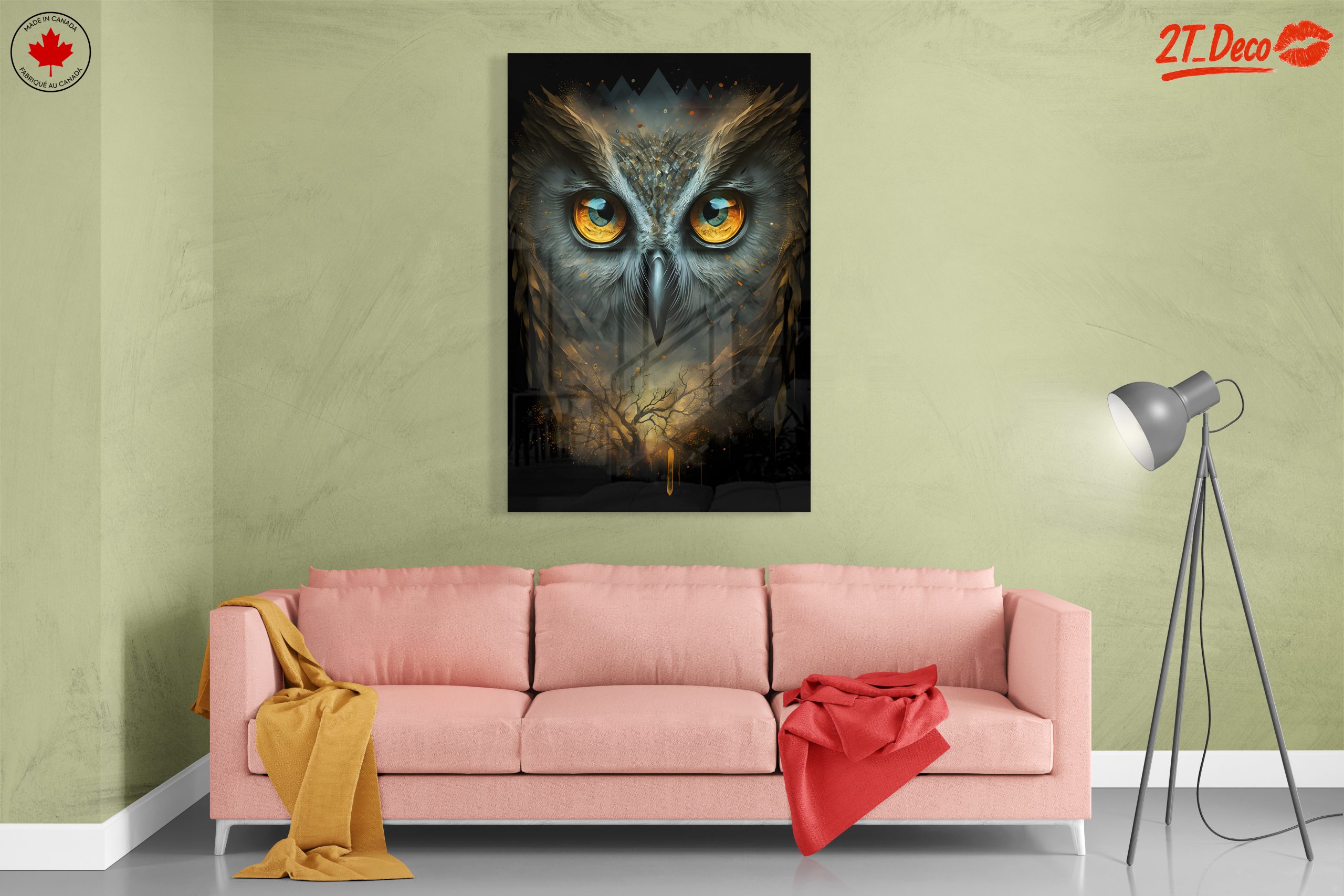 Majestic Owl Close-Up Art - Image 7