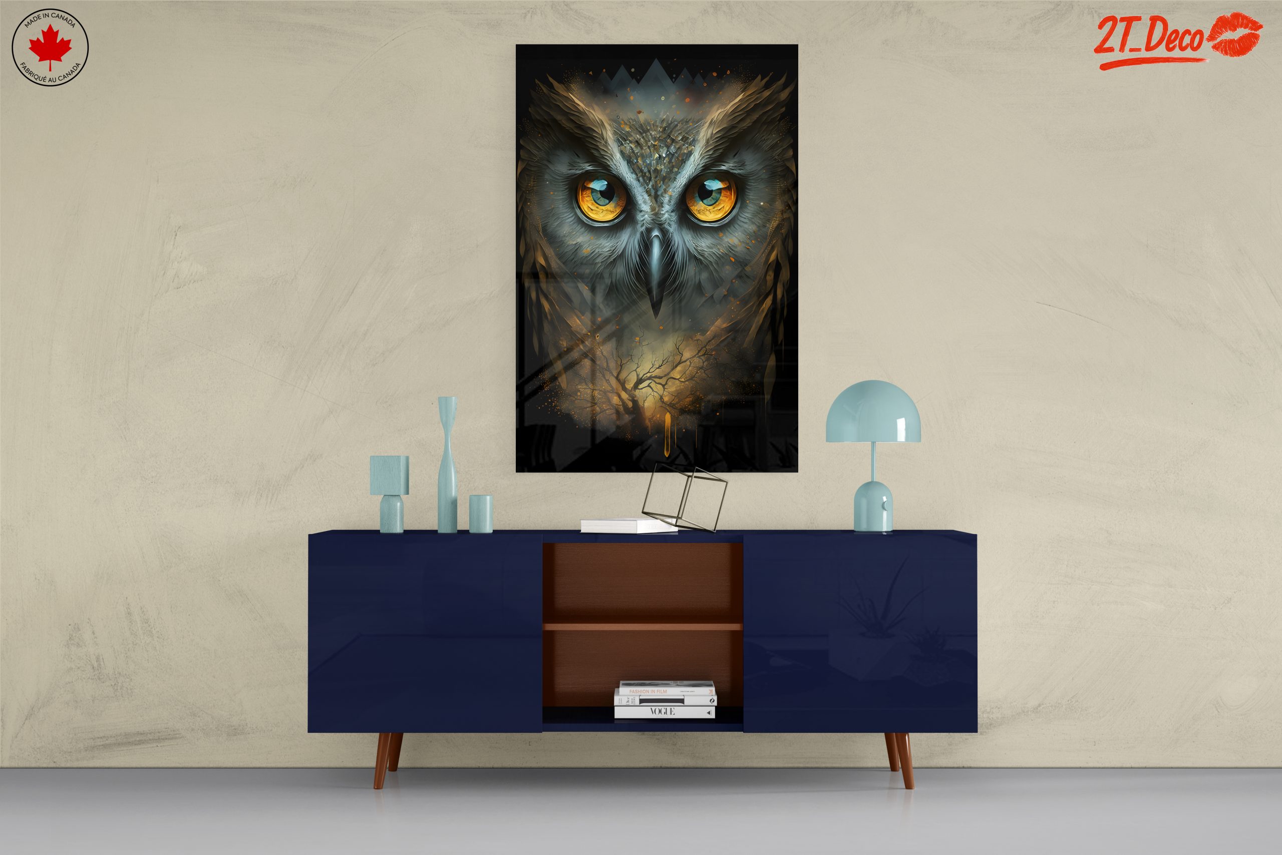 Majestic Owl Close-Up Art - Image 8