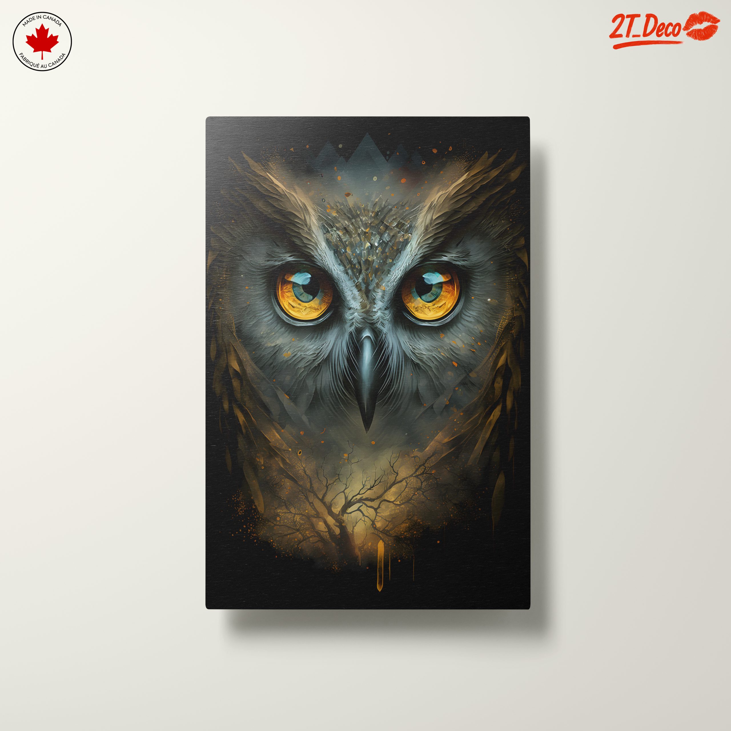 Majestic Owl Close-Up Art - Image 10
