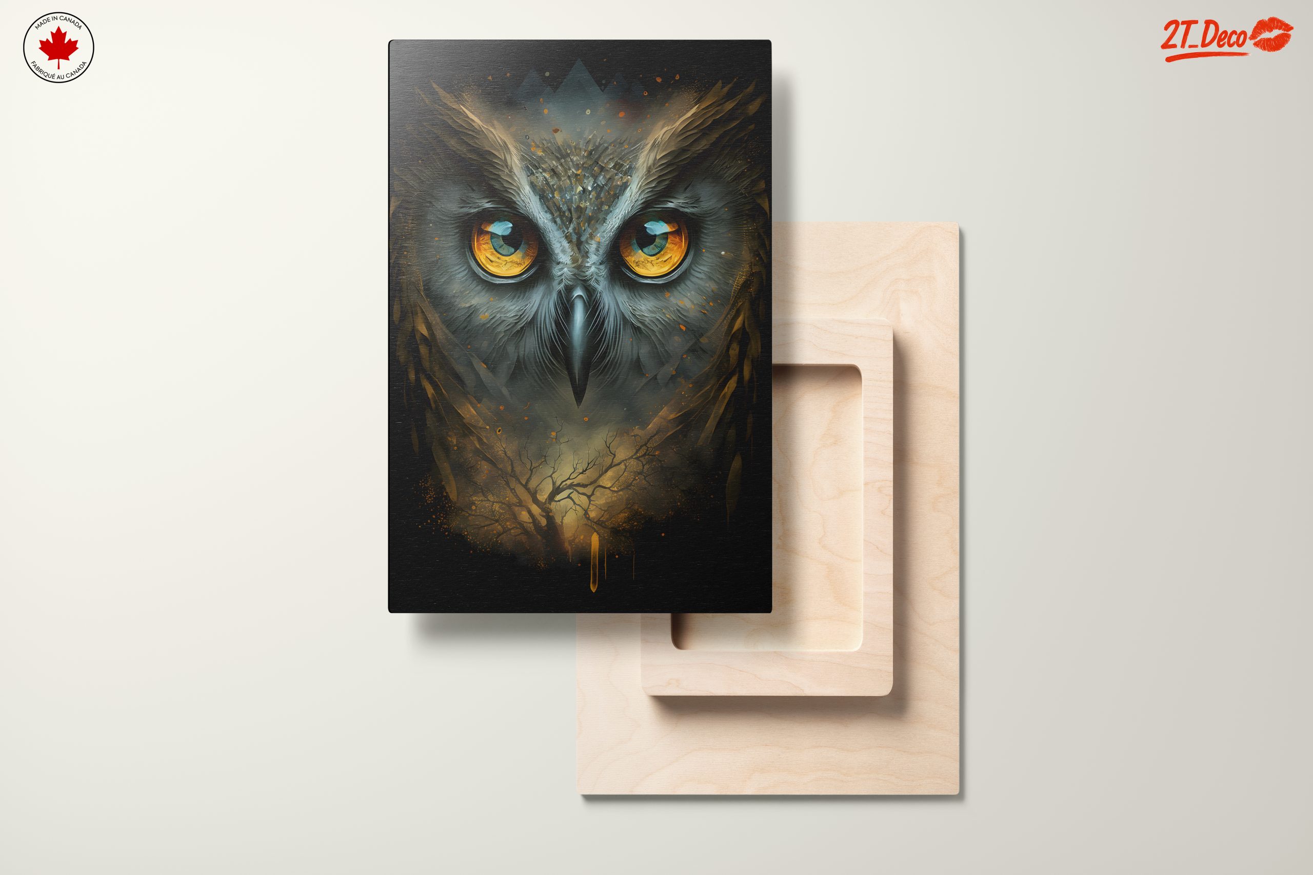 Majestic Owl Close-Up Art - Image 11