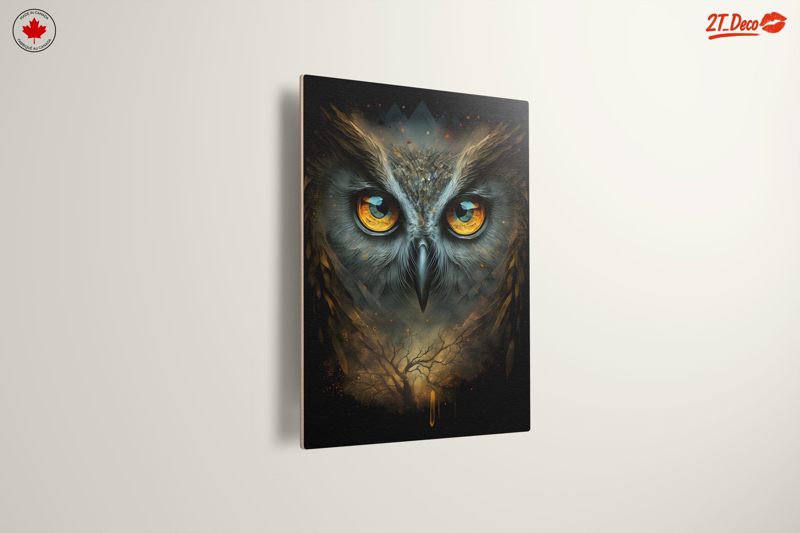 Majestic Owl Close-Up Art - Image 13
