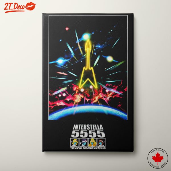 Interstellar Journey Art Inspired by Interstella 5555