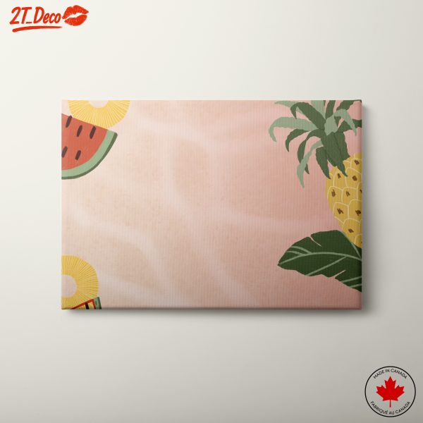 Colorful Abstract Food Art Featuring Fruits
