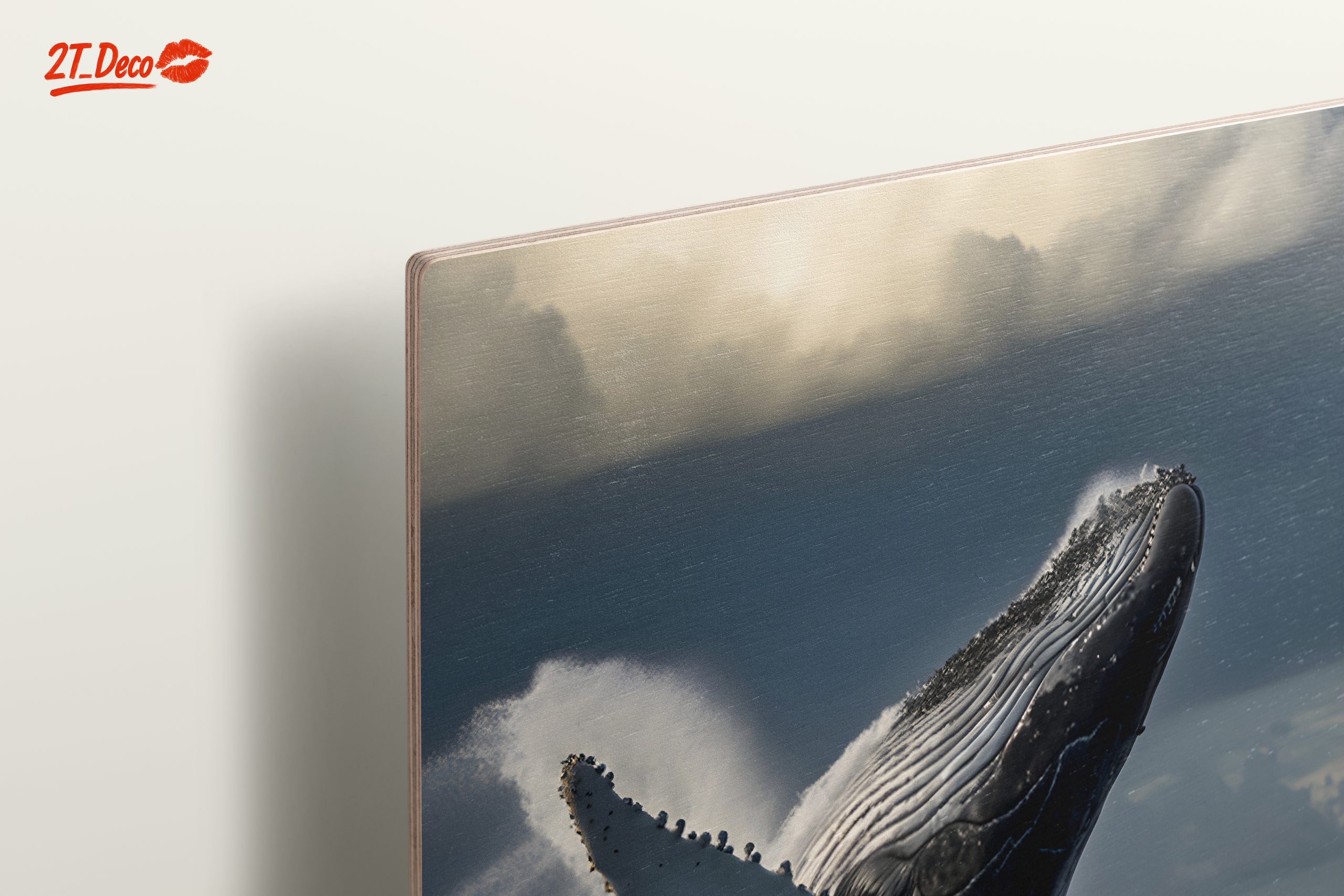 Powerful Whale Breaching in Dramatic Seascape - Image 15