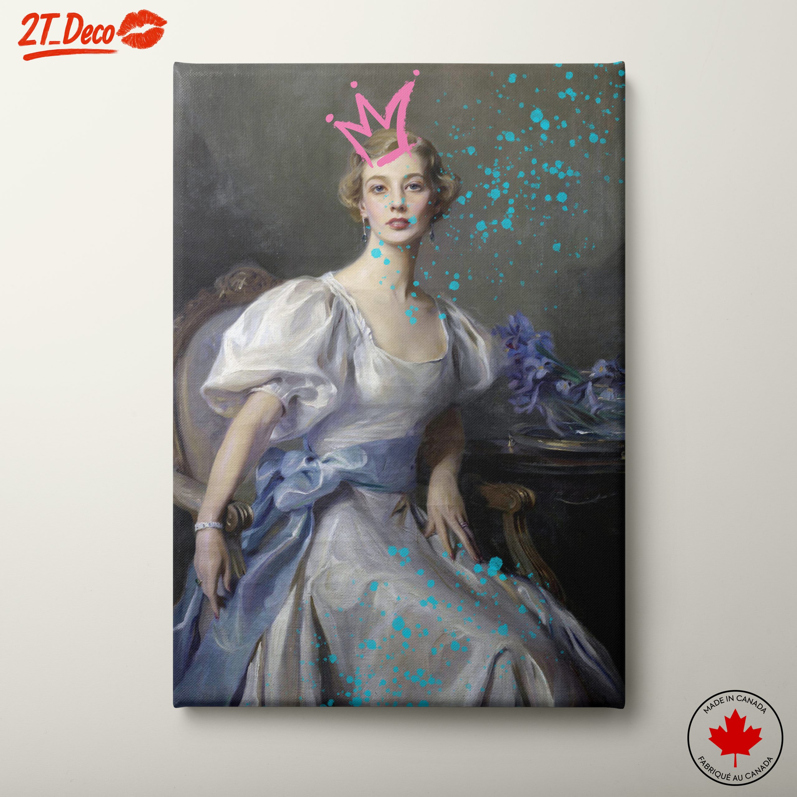 Elegant Portrait with Modern Touch