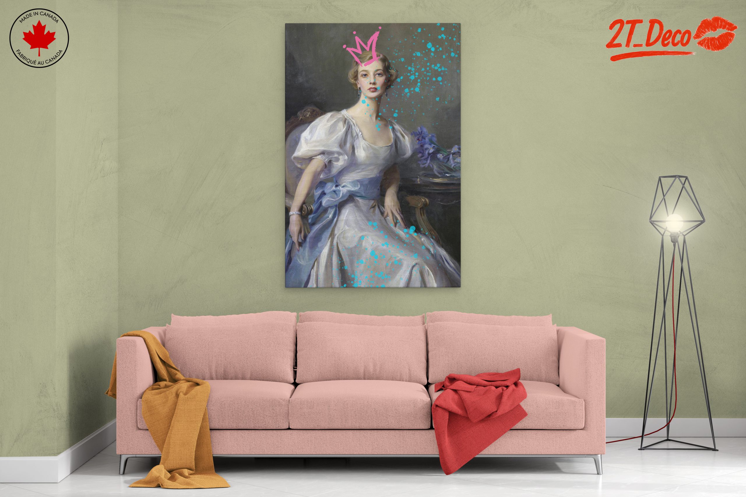 Elegant Portrait with Modern Touch - Image 2