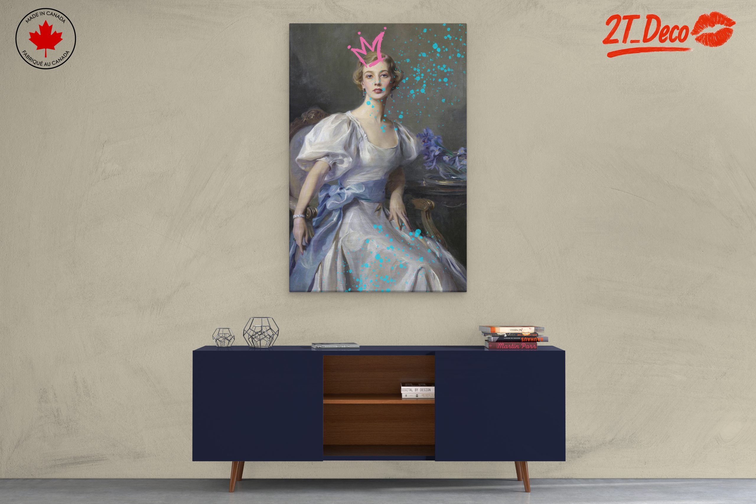 Elegant Portrait with Modern Touch - Image 3