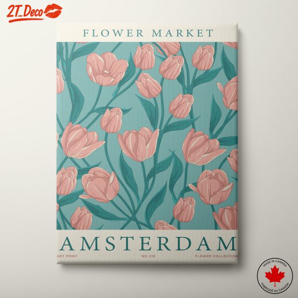 Flower Market Amsterdam Art