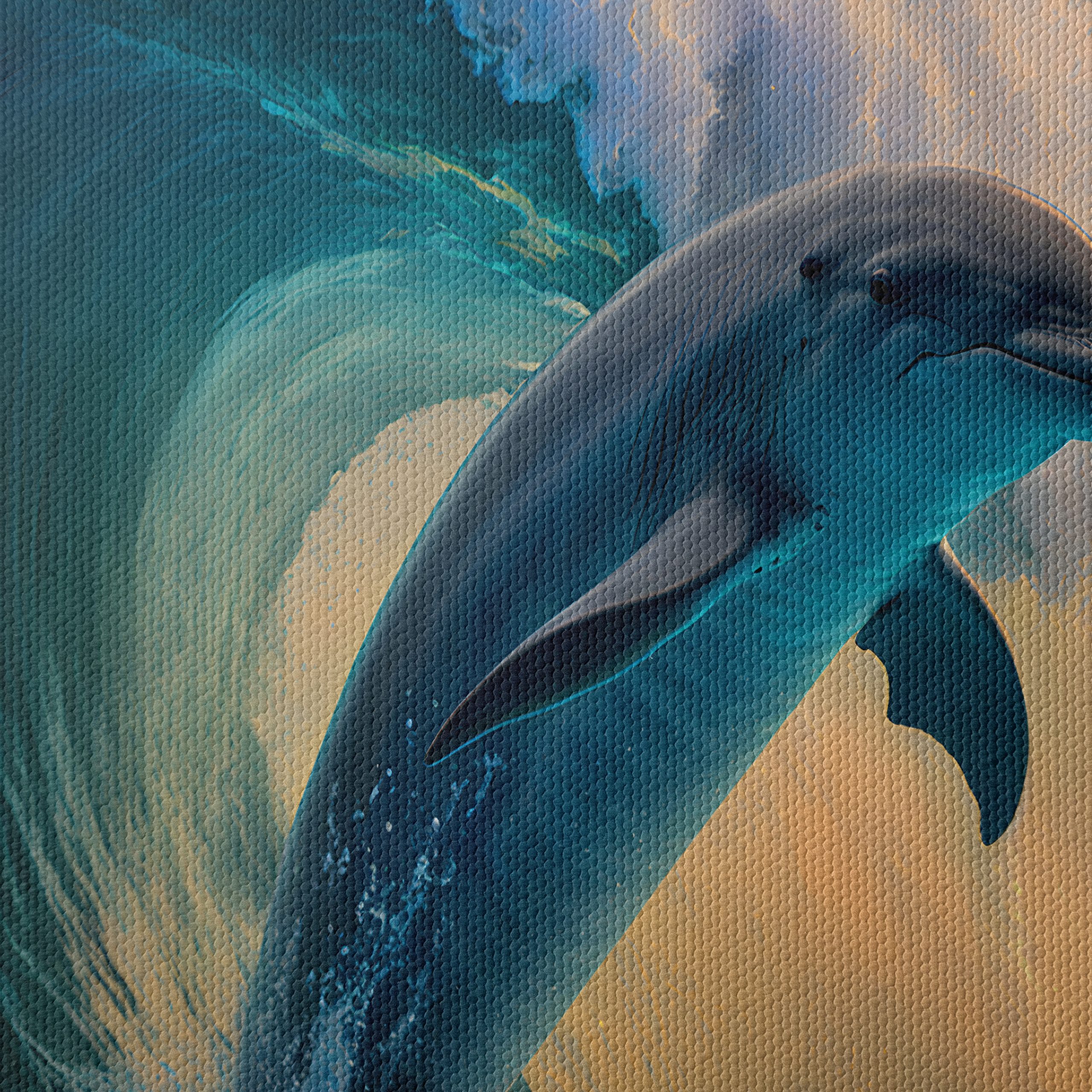 Dolphin Leaping Through Waves - Image 4