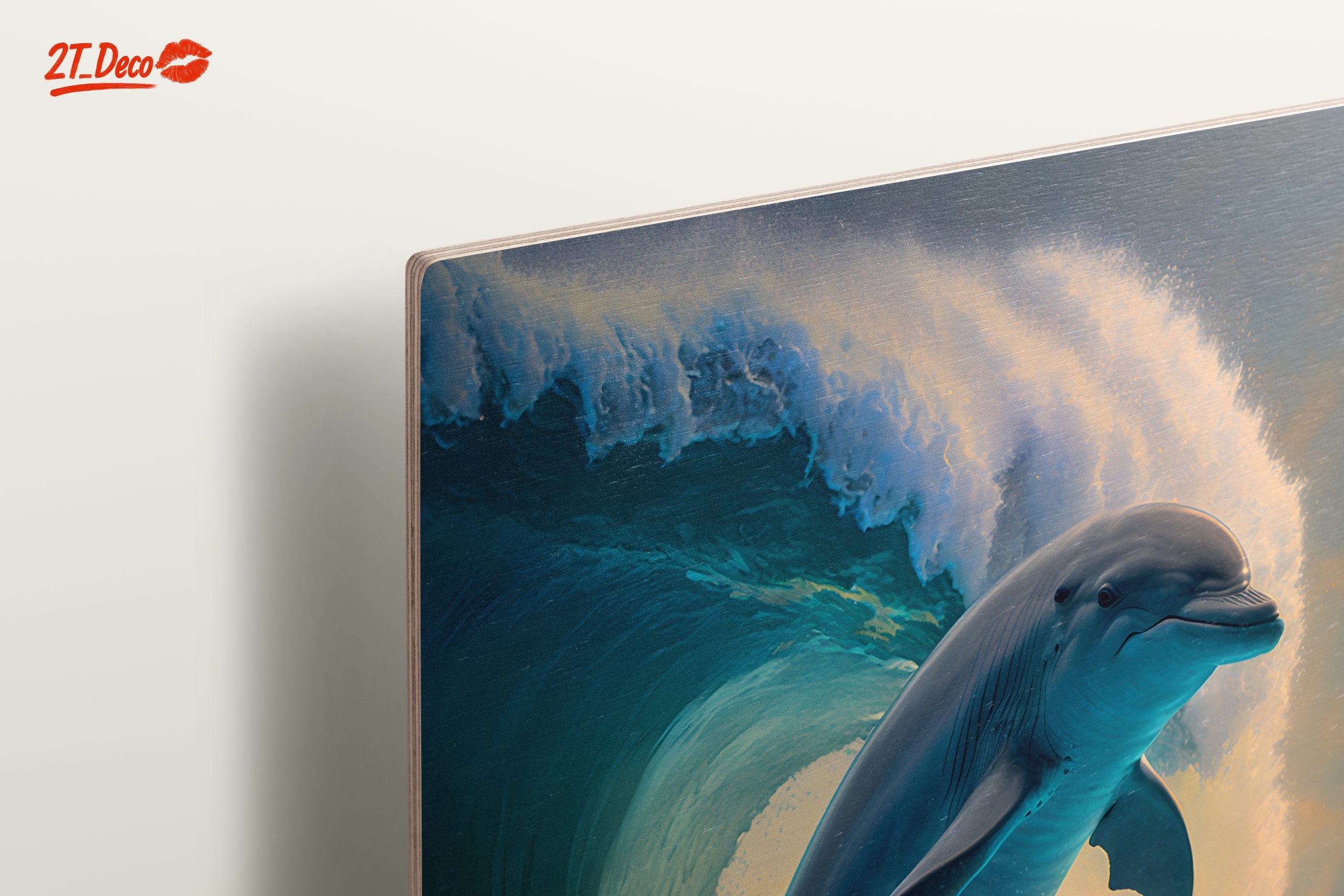 Dolphin Leaping Through Waves - Image 15