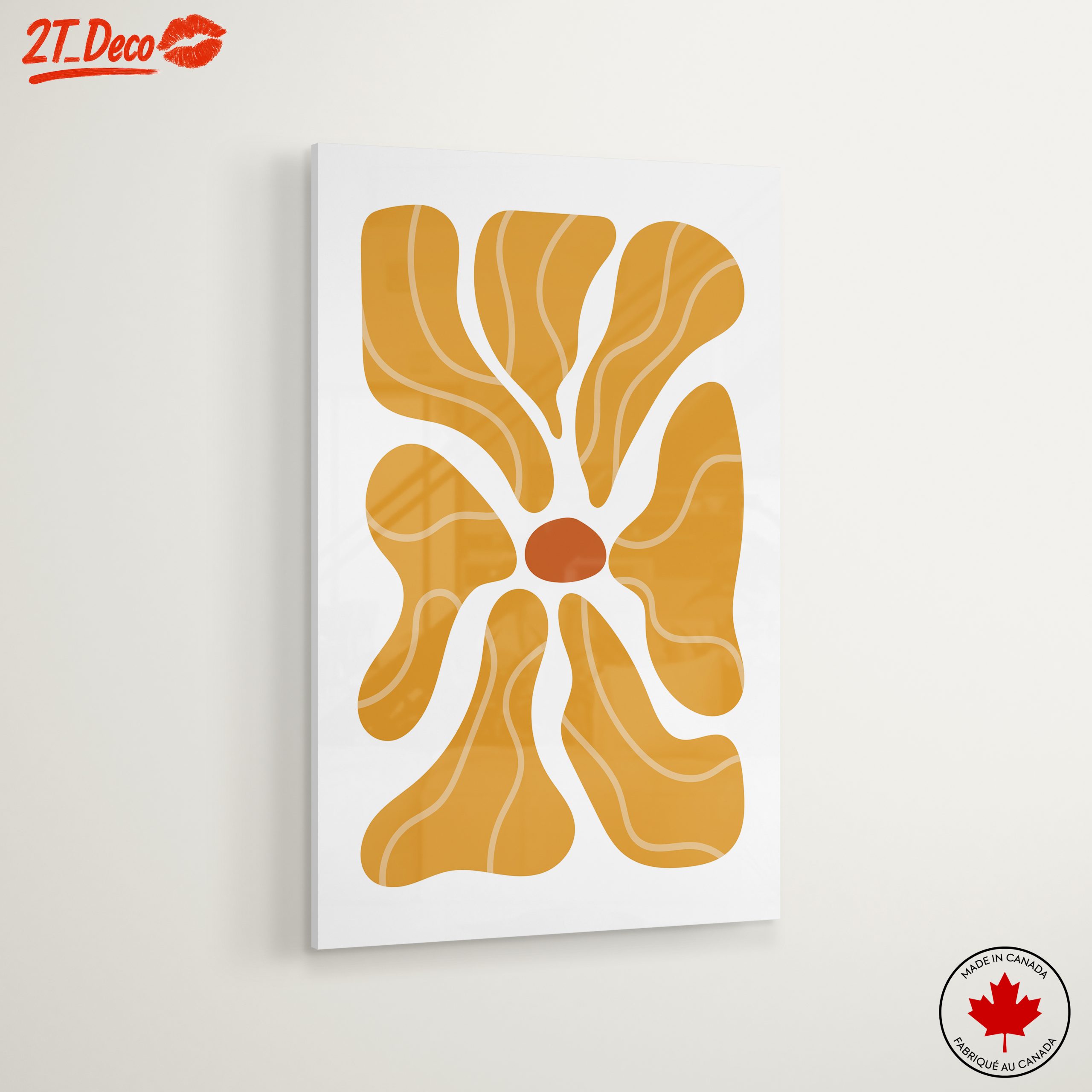 Stylized Botanical Abstract Art for Modern Decor - Image 6