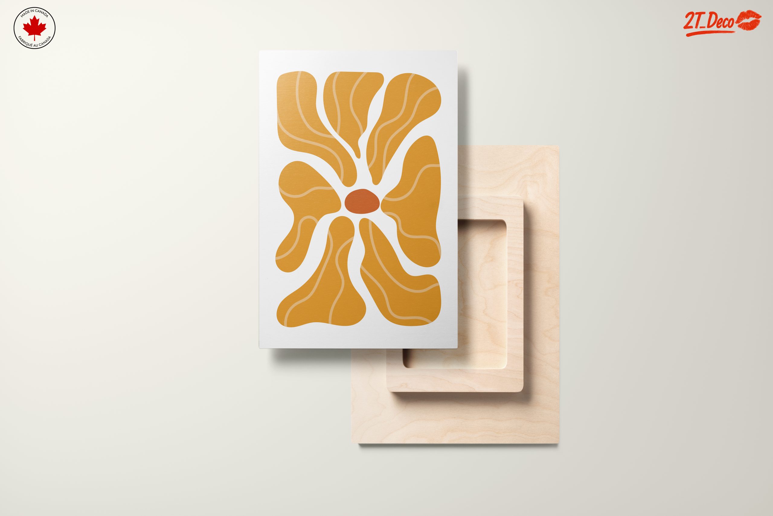 Stylized Botanical Abstract Art for Modern Decor - Image 11