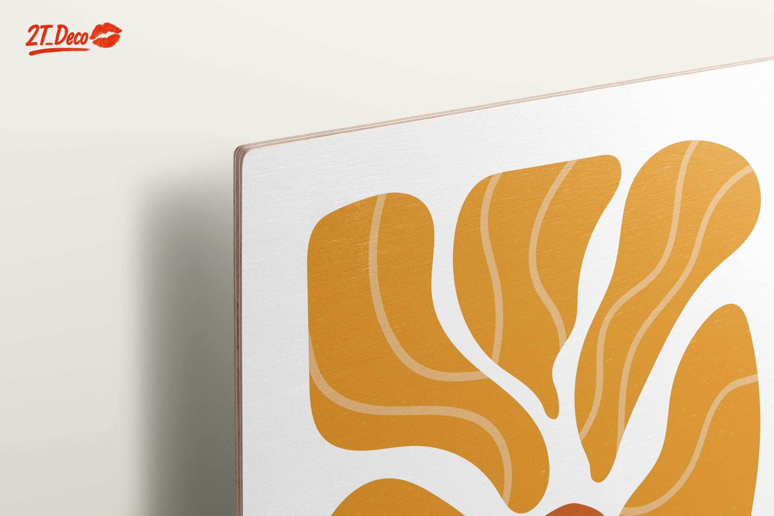 Stylized Botanical Abstract Art for Modern Decor - Image 15
