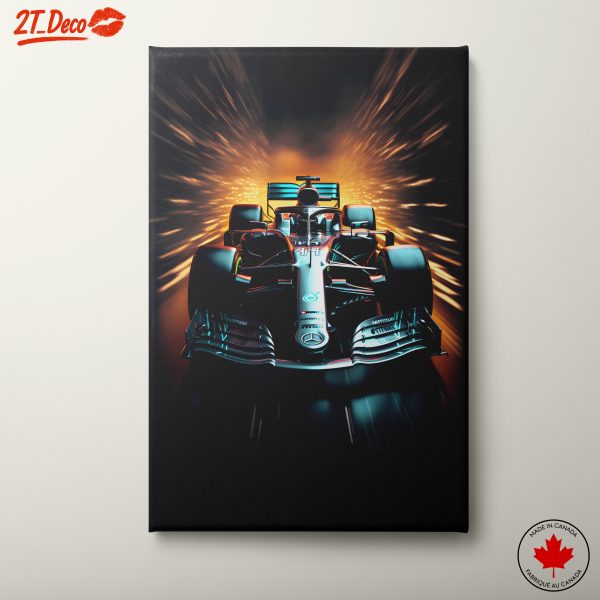 Dynamic Formula 1 Racing Car Art 11
