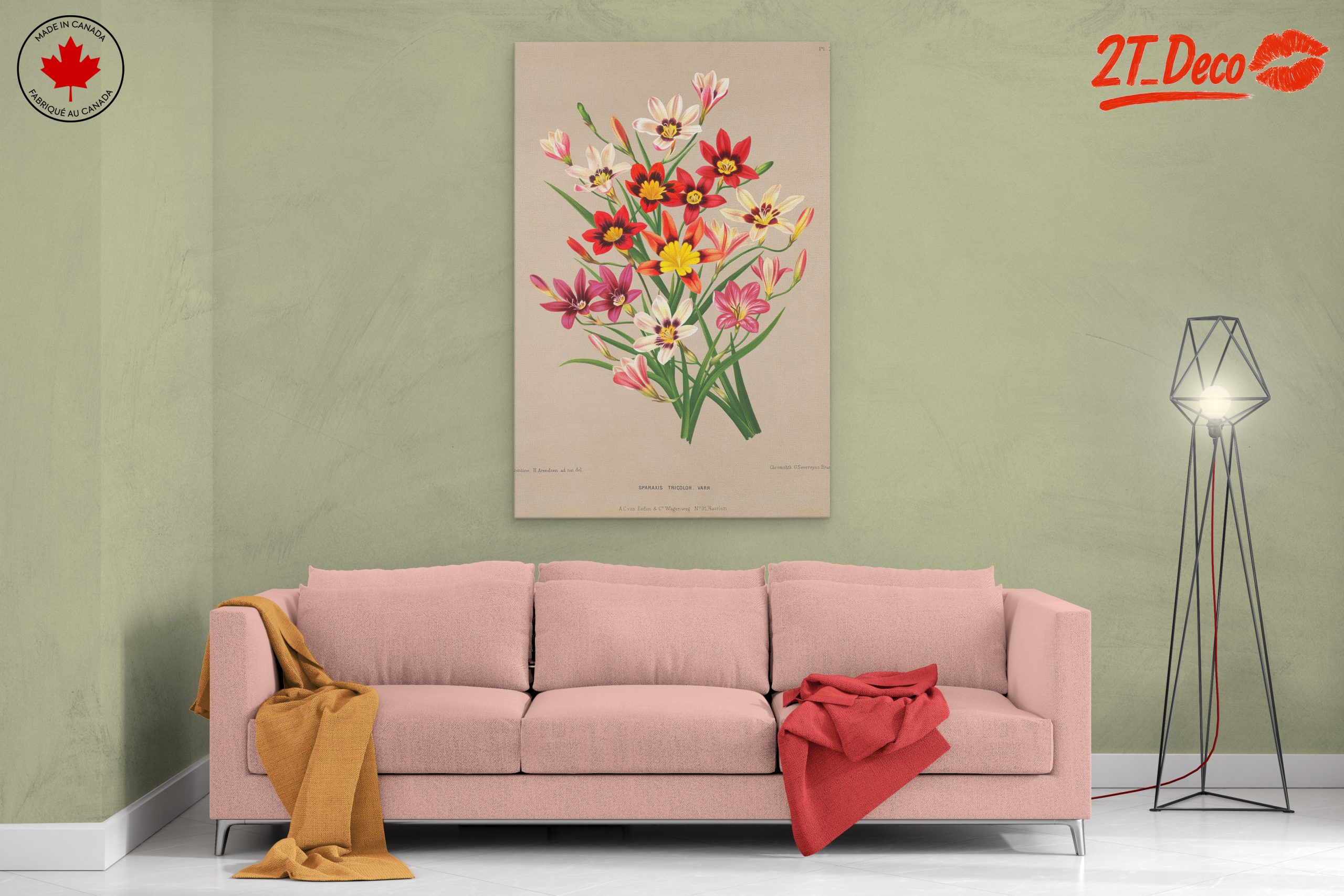 Vibrant Botanical Floral Arrangement - Image 2