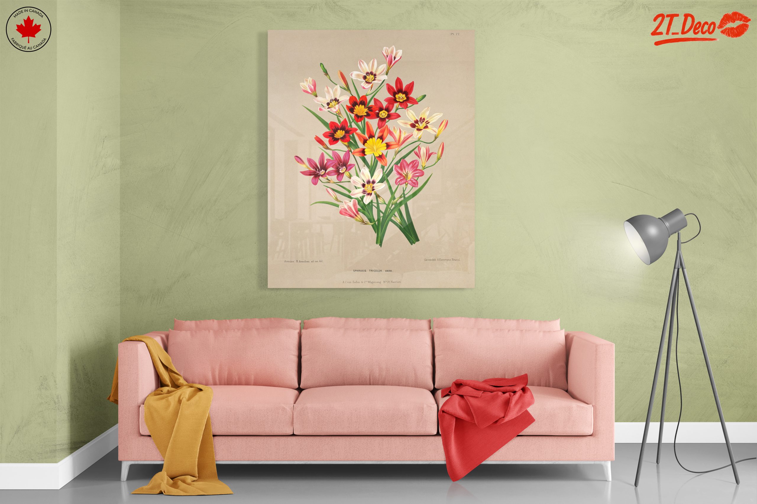 Vibrant Botanical Floral Arrangement - Image 7