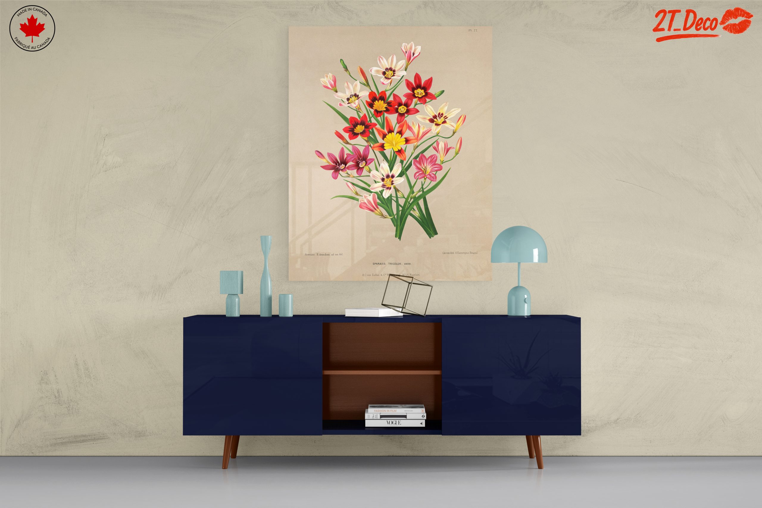 Vibrant Botanical Floral Arrangement - Image 8