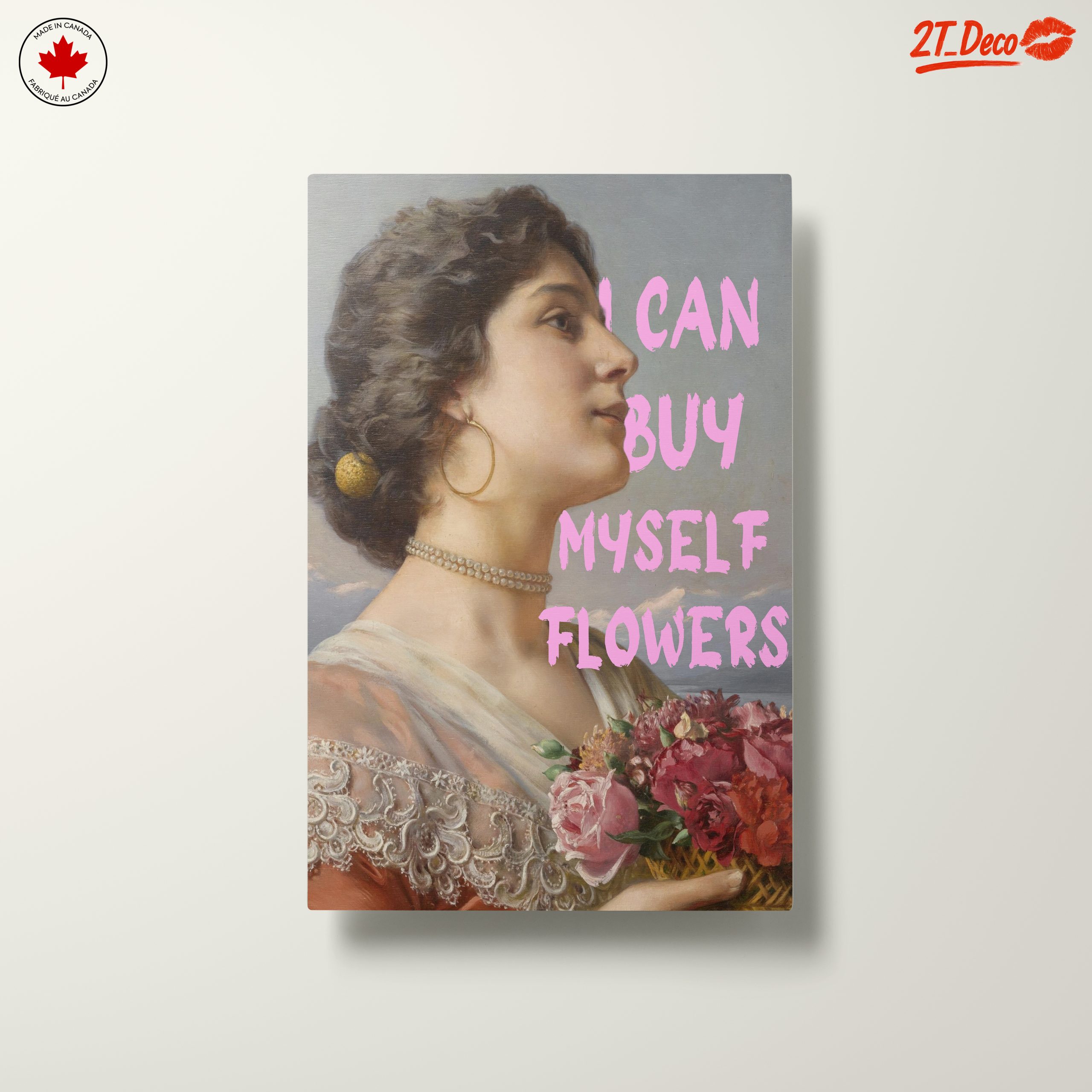 Elegant Portrait of a Woman with Flowers - Image 10