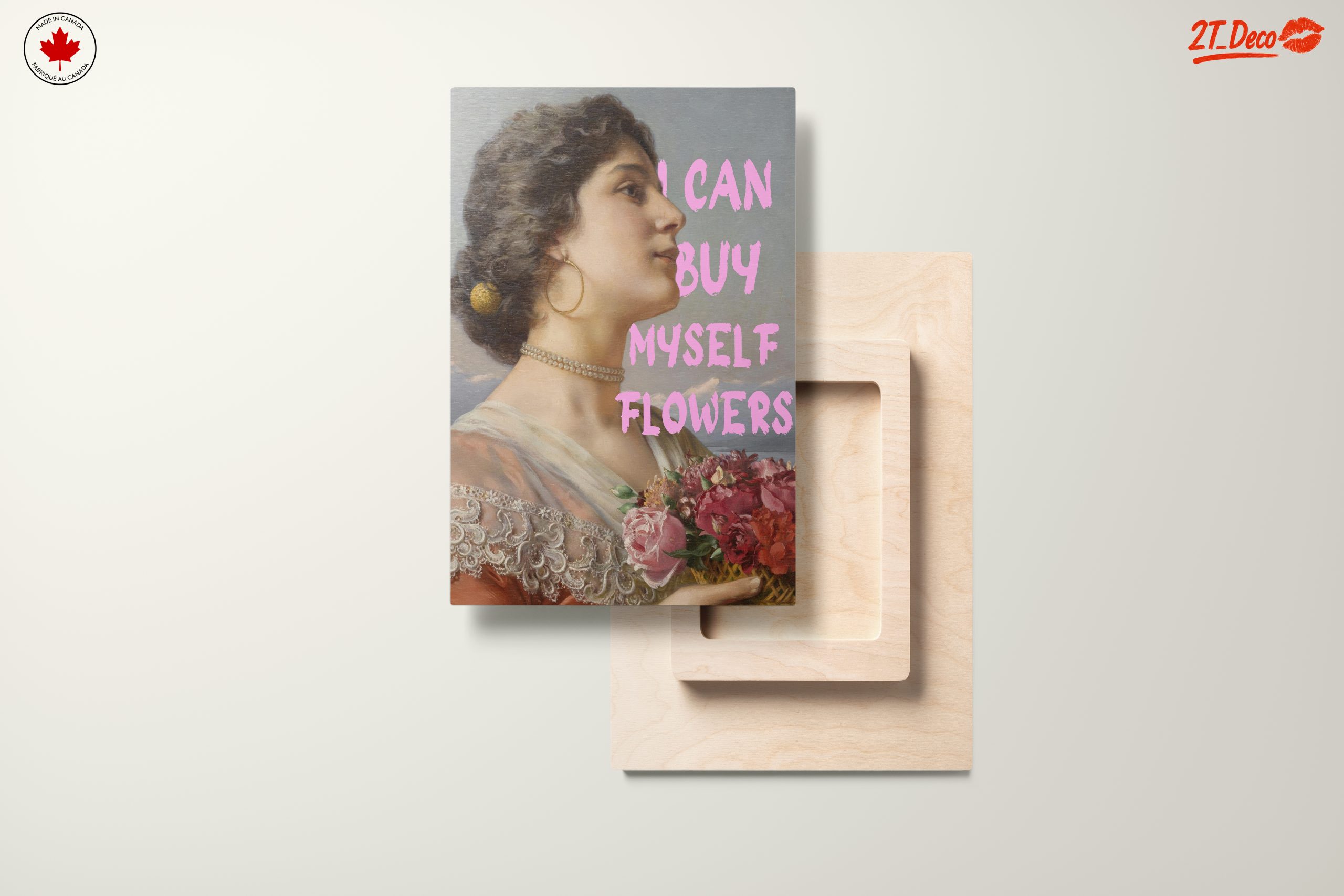 Elegant Portrait of a Woman with Flowers - Image 11